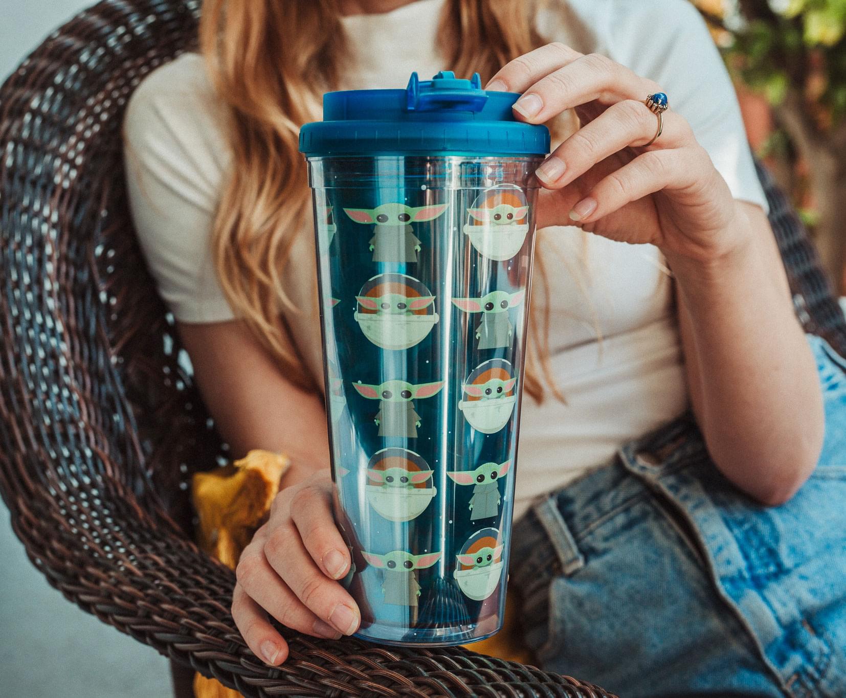 Star Wars: The Mandalorian Grogu 24 - Ounce Travel Tumbler