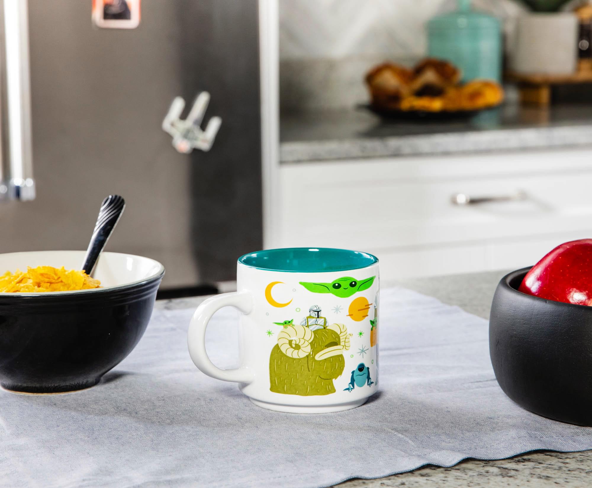 The Mandalorian Grogu Ceramic Mug - 13 Oz
