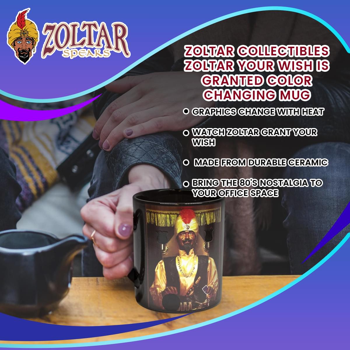 Zoltar Color-Changing Mug: Your Wish Is Granted!