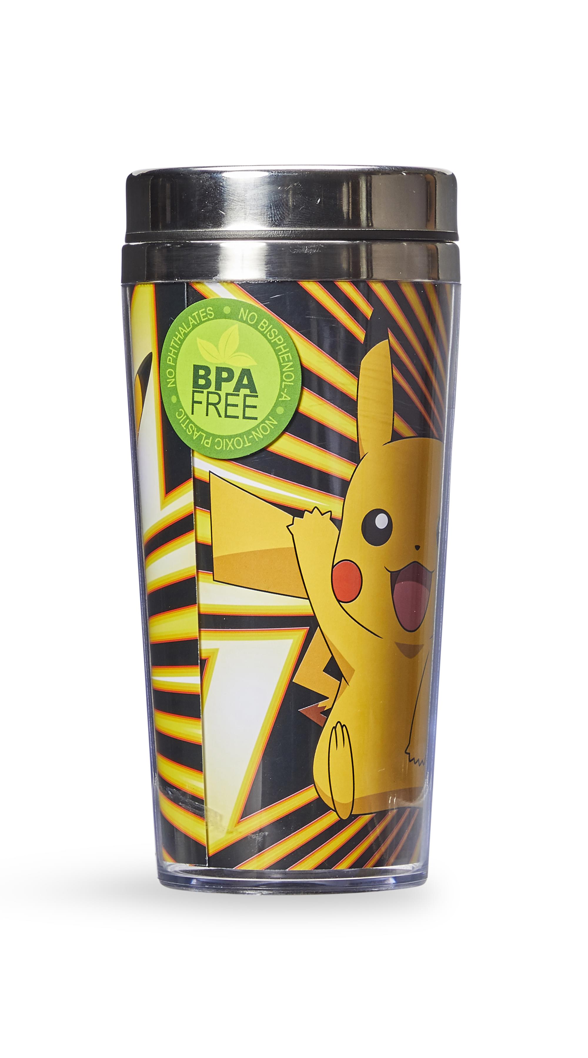 Catch 'Em All! Pokemon Pikachu 16oz Travel Mug