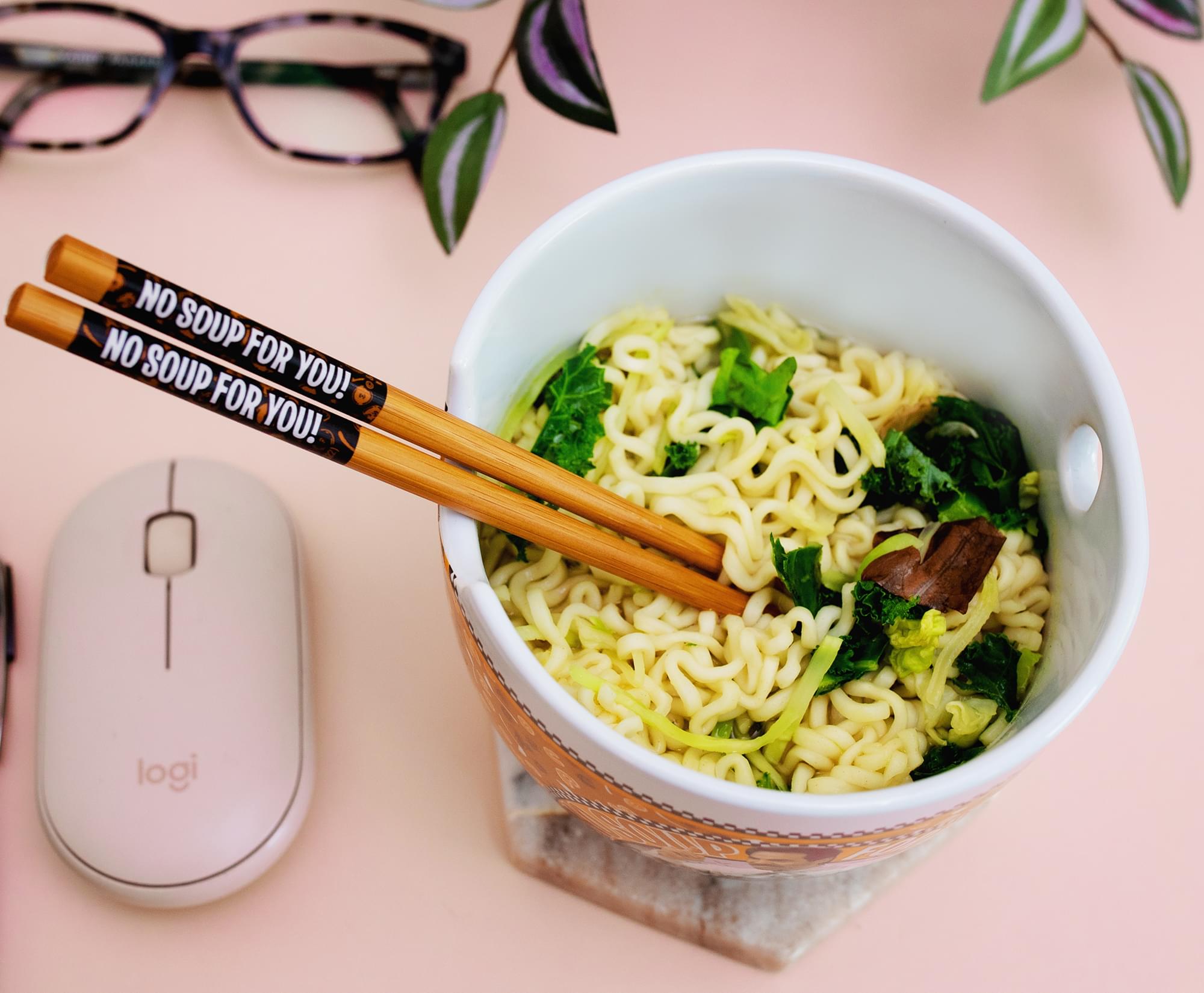 Seinfeld 'No Soup For You!' 20-Ounce Ramen Bowl & Chopstick Set