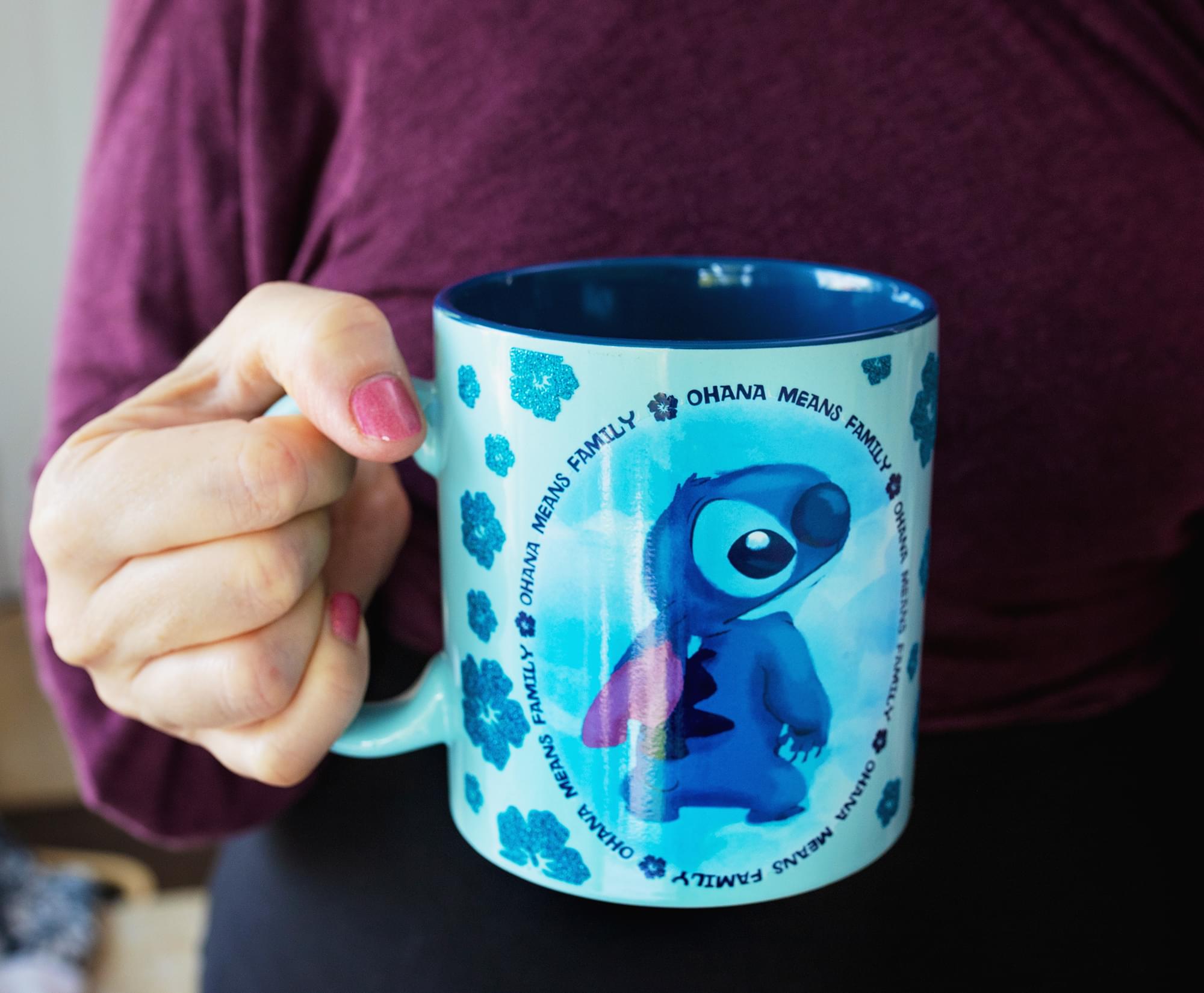 Disney Lilo & Stitch Ohana Means Family 20-Ounce Ceramic Mug