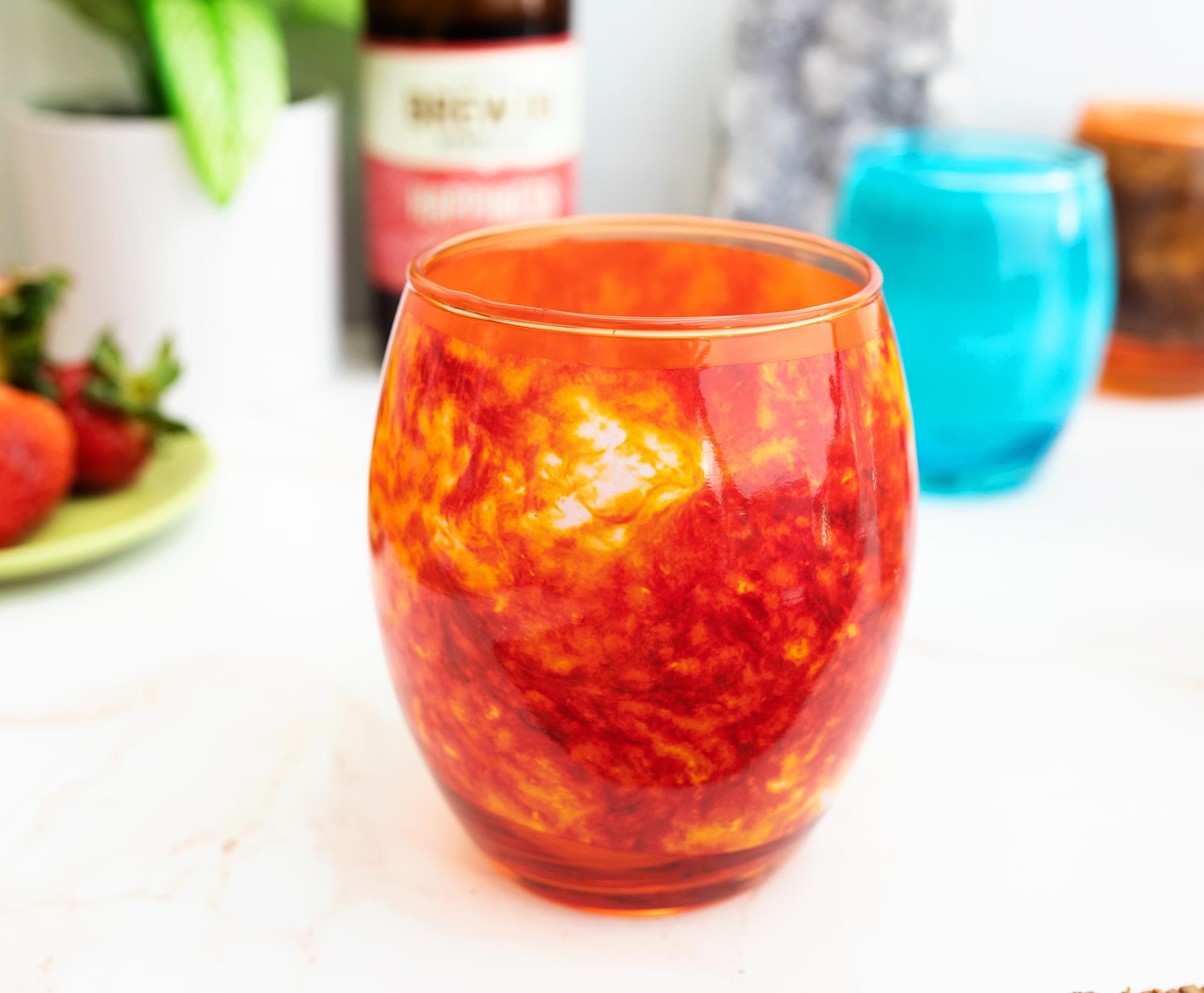 Cosmic Planetary Glasses Set - 10 Piece | 4 - 10 Ounce Capacity