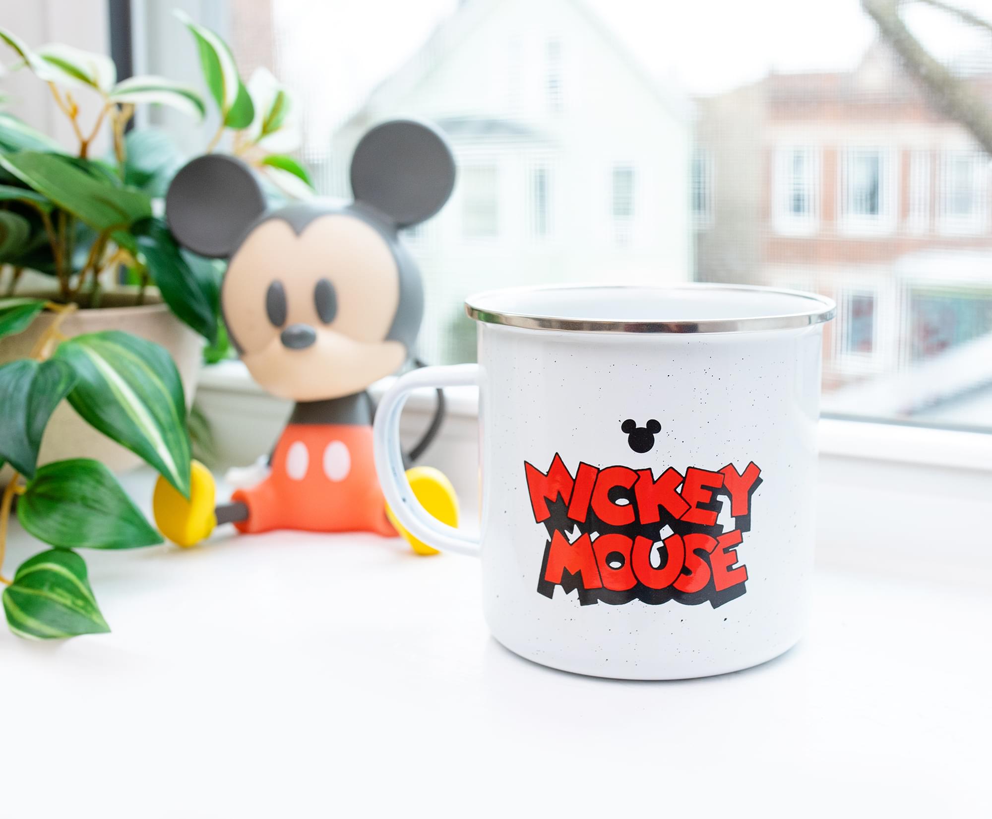 Disney's Enchanting Mickey Mouse Ceramic Camper Mug - 20 Ounce Delight