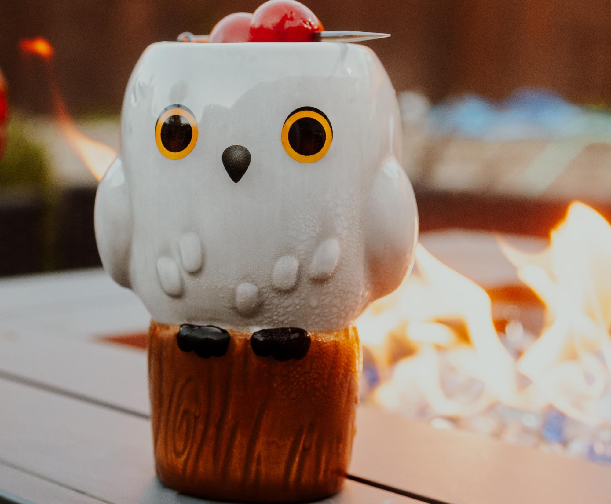 Adorable Harry Potter Hedwig Ceramic Mug - 14 Oz