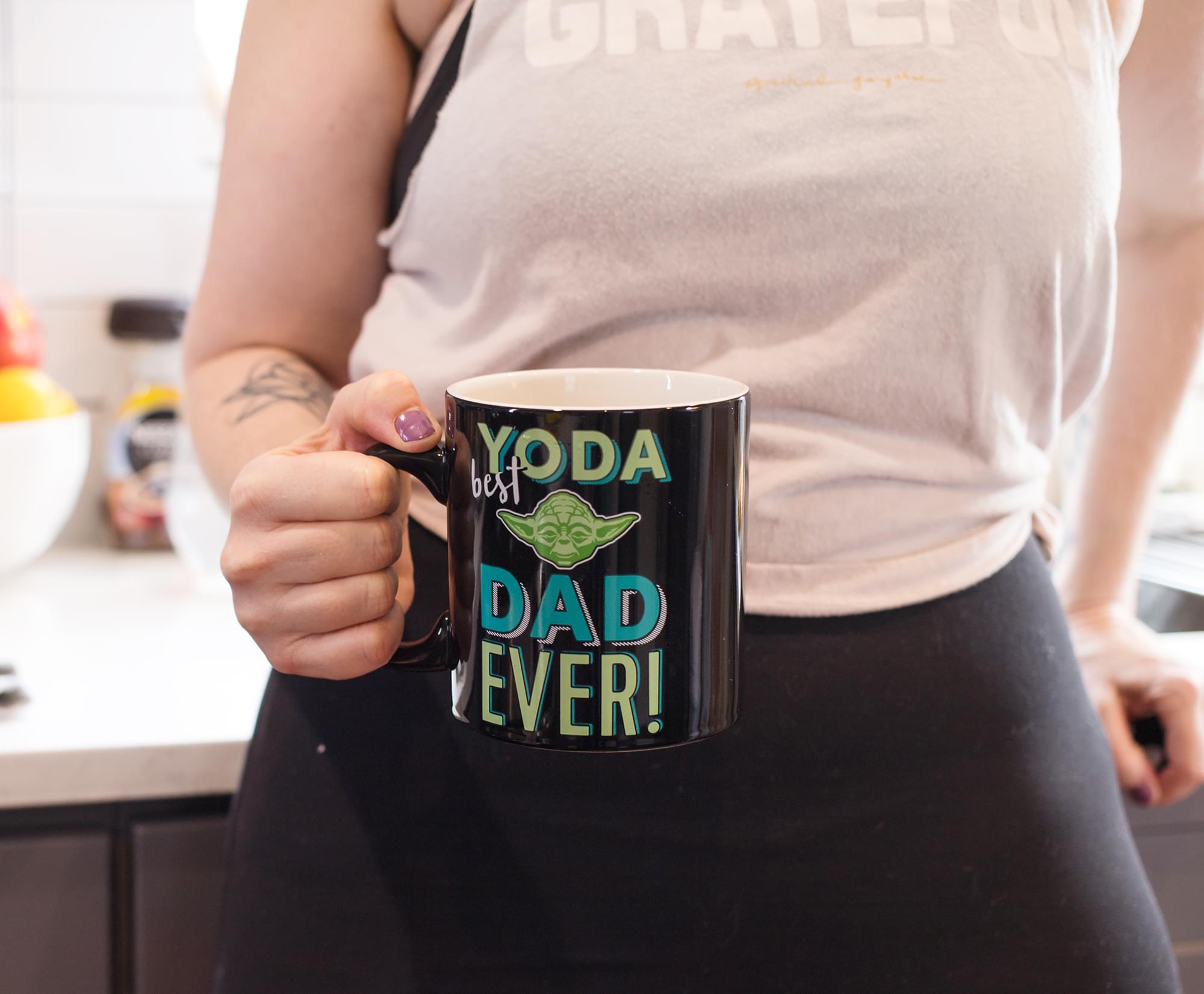Toynk Exclusive Star Wars Yoda 'Best Dad Ever' Ceramic Mug