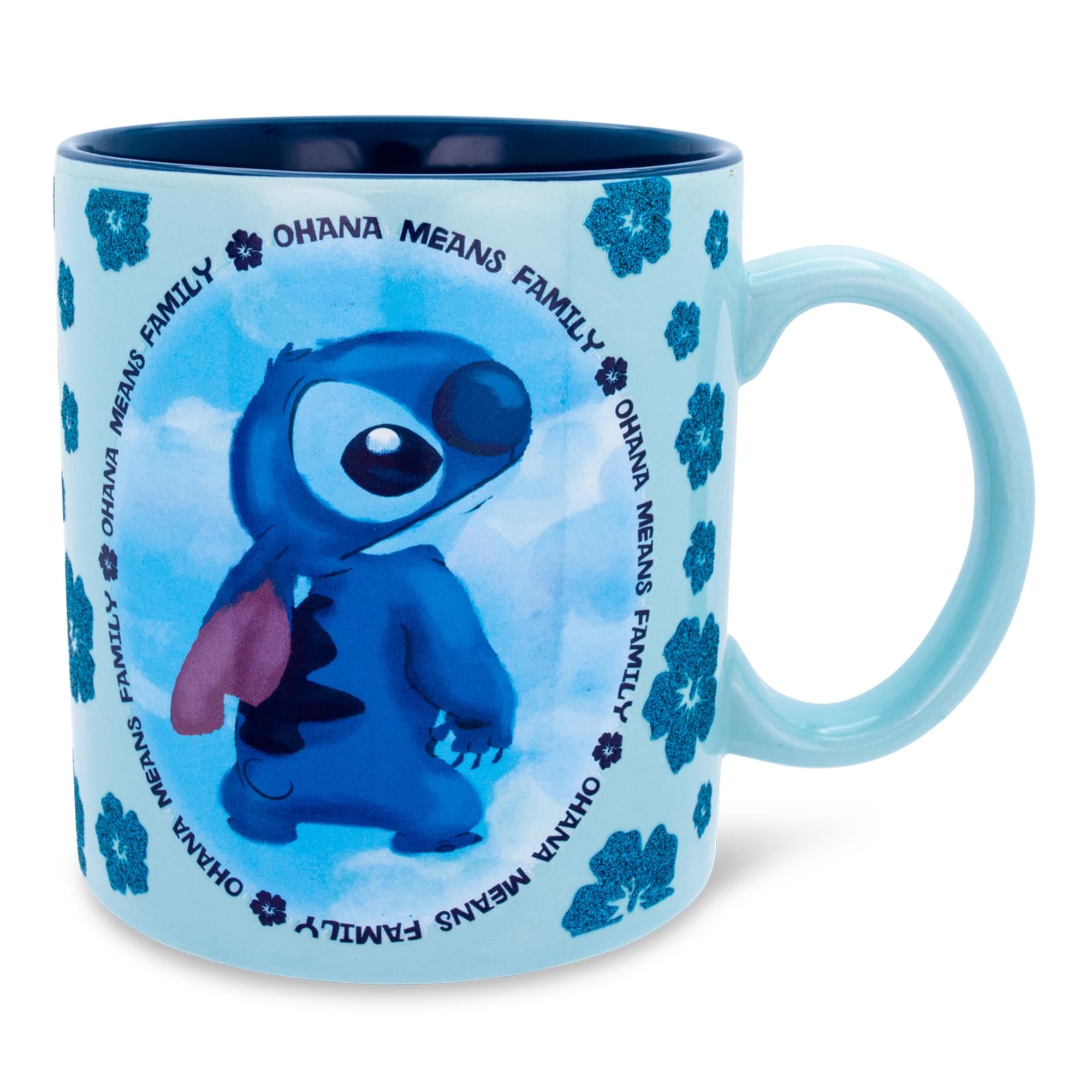 Disney Lilo & Stitch Ohana Means Family 20-Ounce Ceramic Mug
