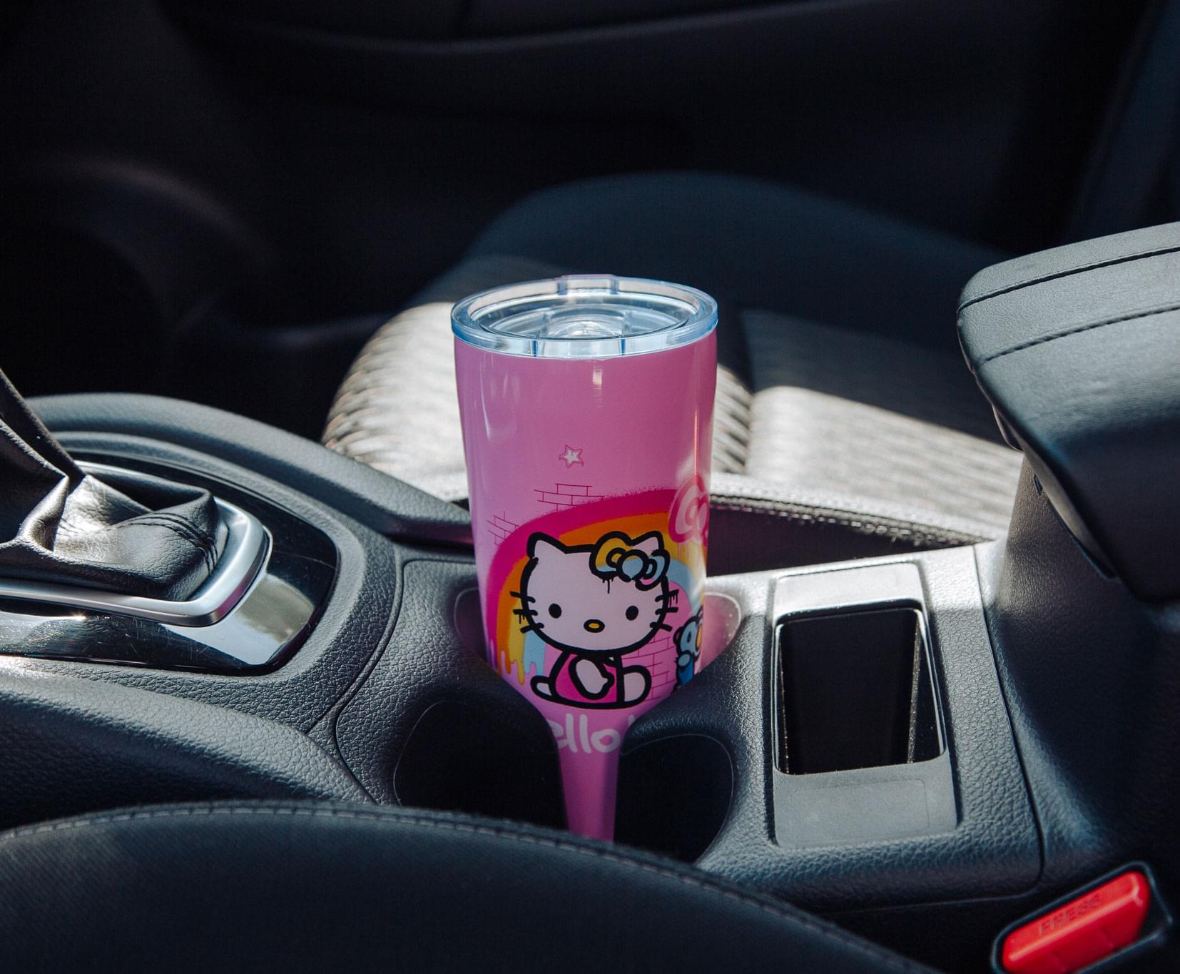 Sanrio Hello Kitty Graffiti Rainbow 22-Ounce Stainless Steel Tumbler