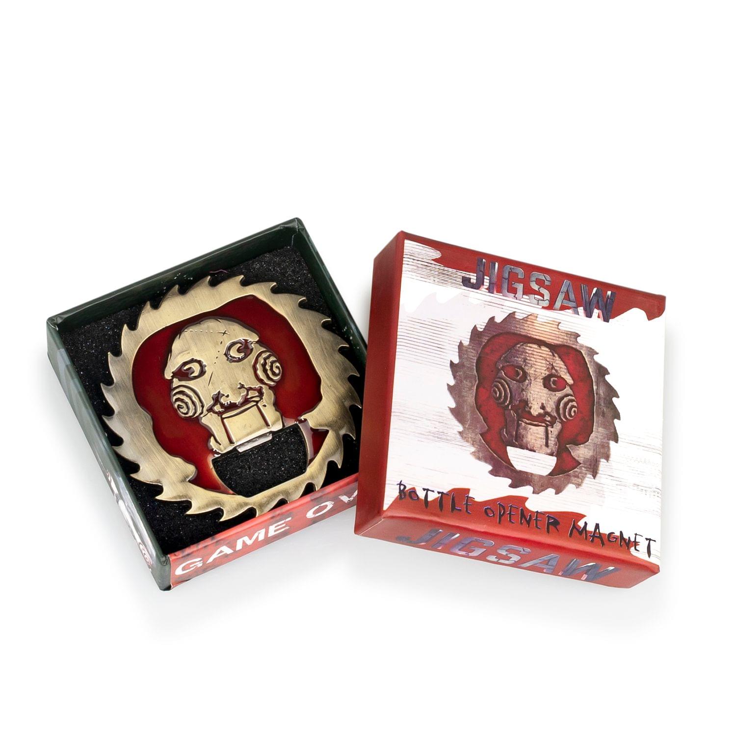 Saw Jigsaw Puppet Bottle Opener - Horror Movie Collectible