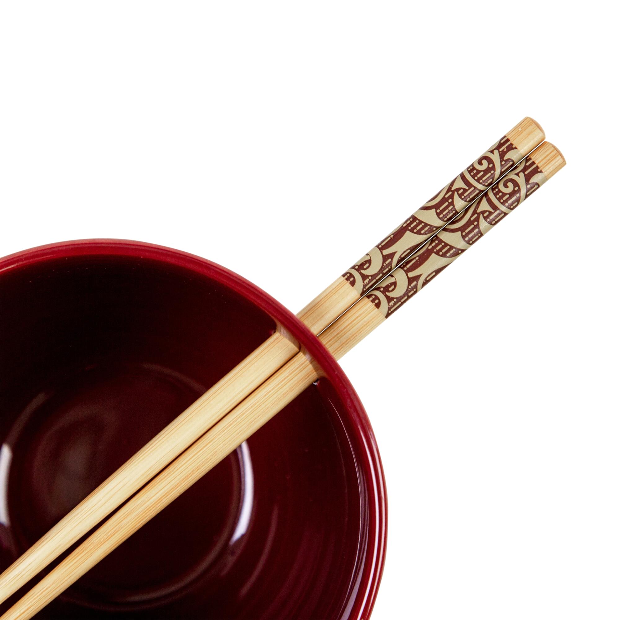Enchanting Harry Potter Anime-Inspired 20-Ounce Ramen Bowl & Chopstick Set