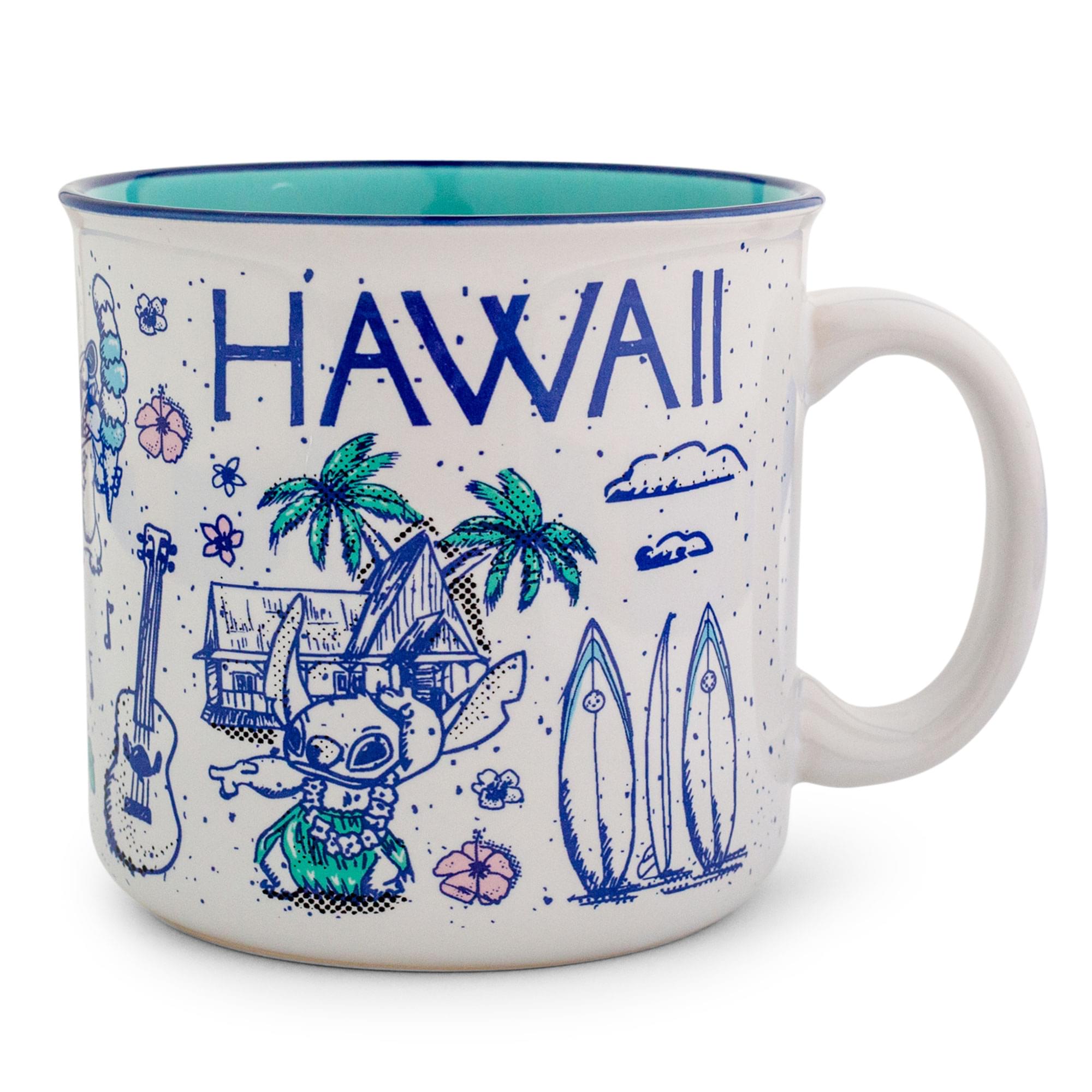 Disney Lilo & Stitch Hawaiian Adventure Camper Mug - 20 Oz
