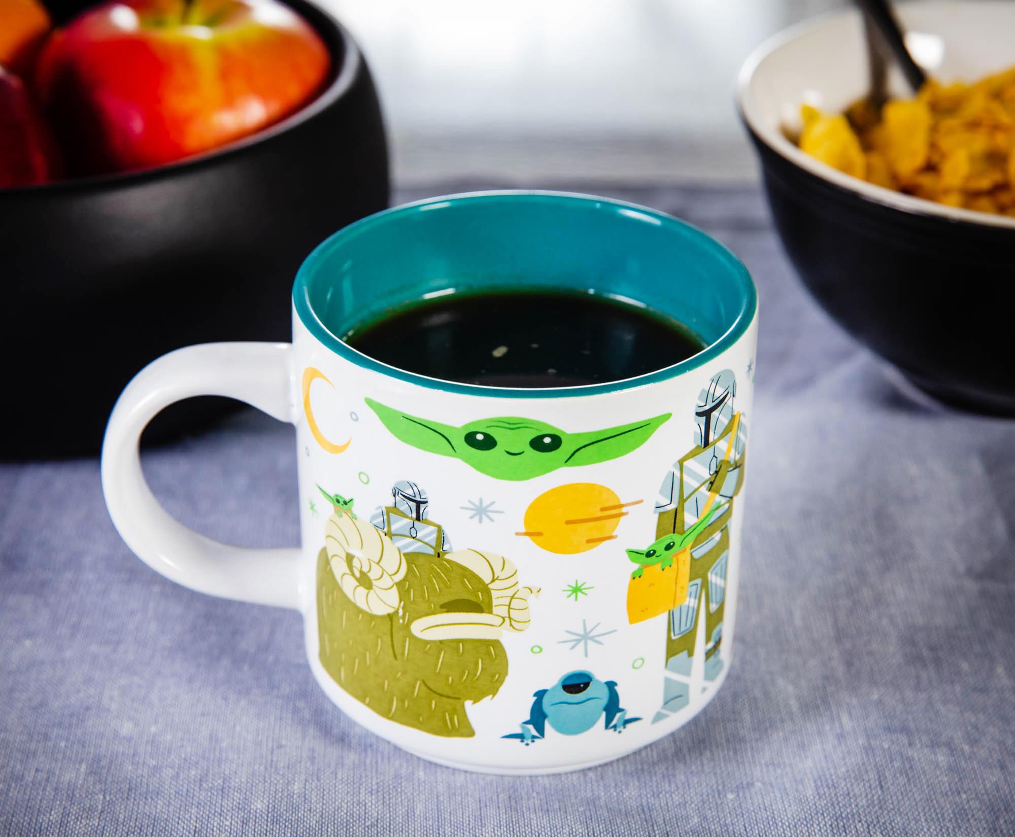 The Mandalorian Grogu Ceramic Mug - 13 Oz