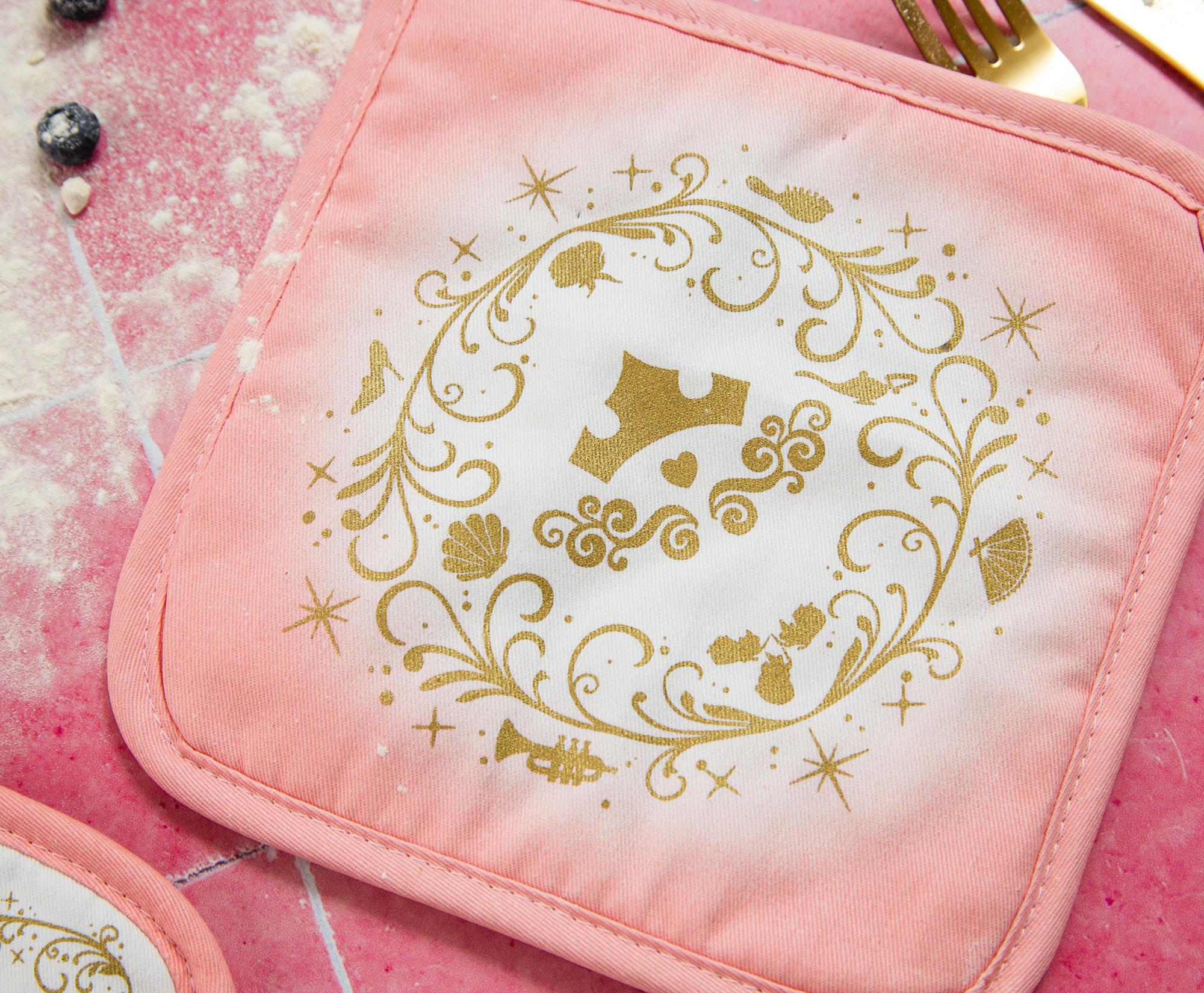 Magical Disney Princess Kitchen Pot Holders - Set of 2