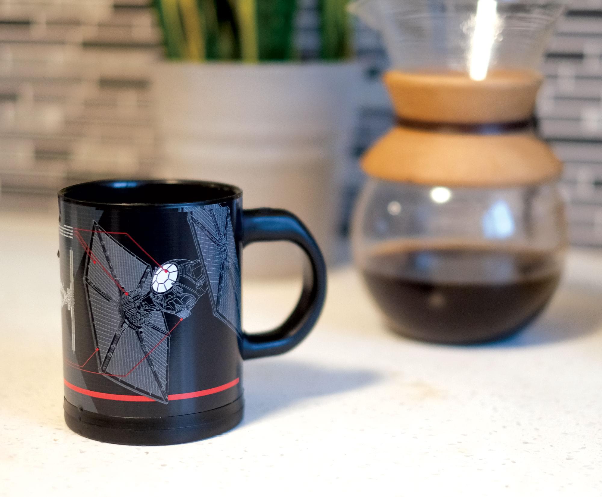 Rev up Your Drink with the Star Wars Tie Fighter Self-Stirring Travel Mug