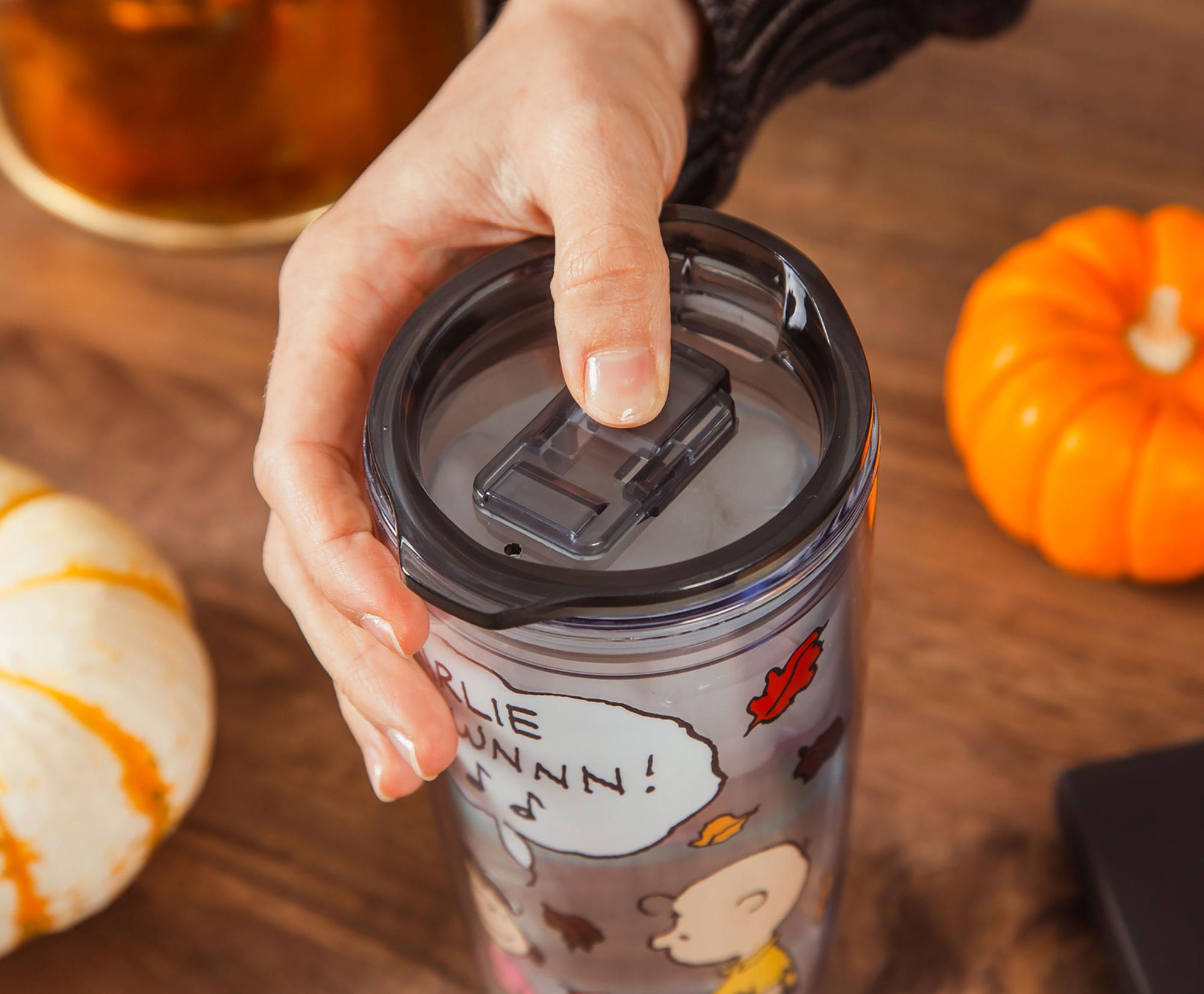Celebrate Charlie Brown's Iconic Football Fails with This 20-Ounce Travel Tumbler