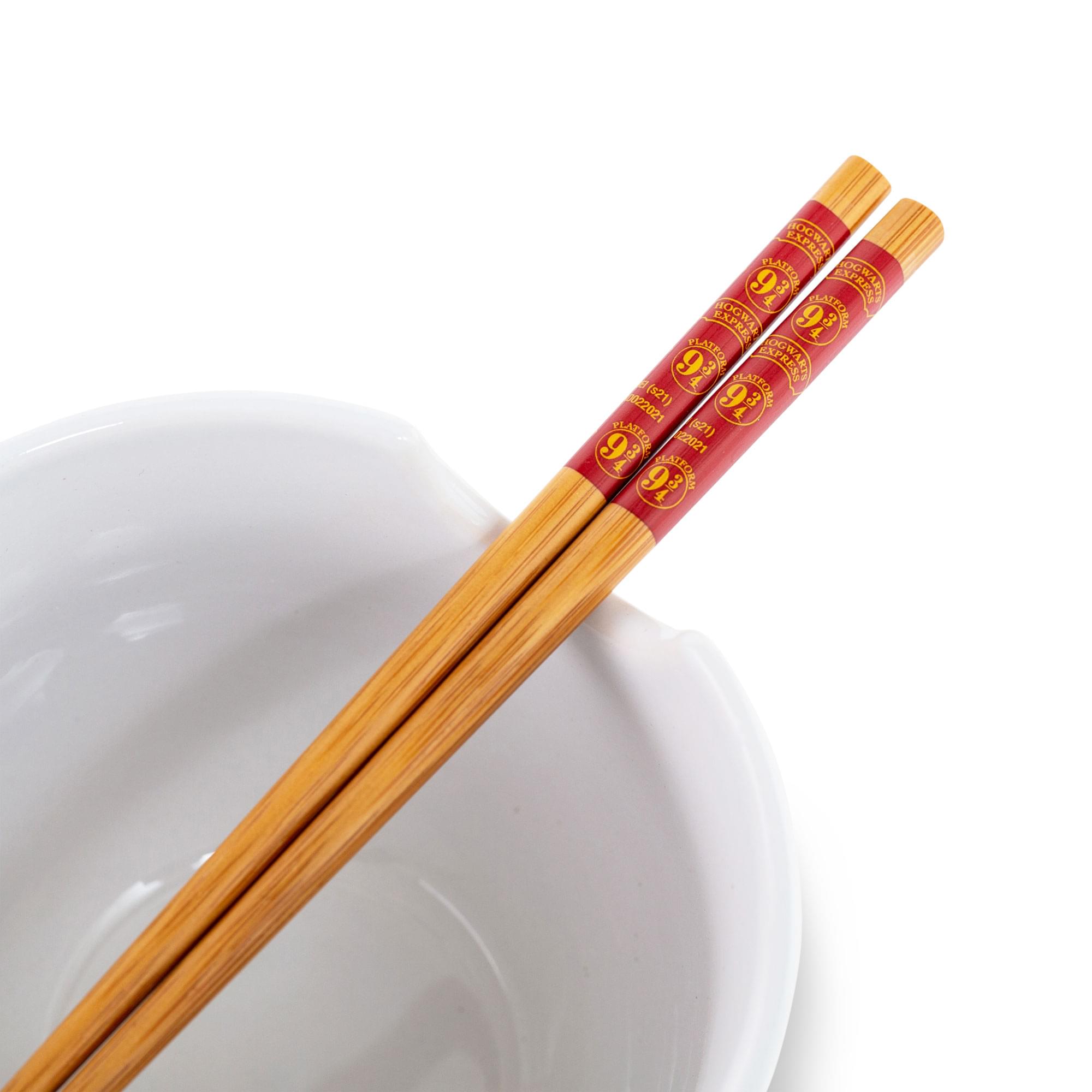 Harry Potter Platform 9 3/4 Ramen Bowl & Chopstick Set - 20 Oz