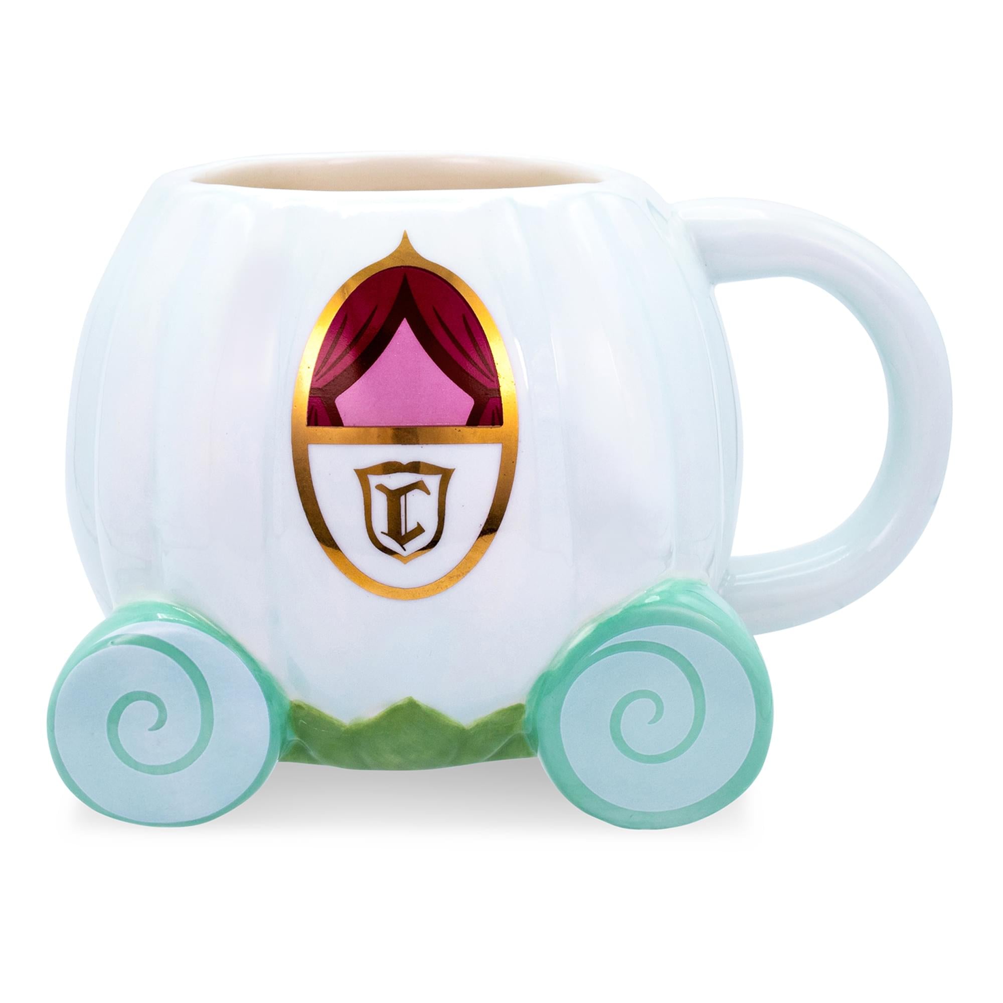 Enchanting Disney Cinderella Coach 3D Ceramic Mug - 20 Ounce