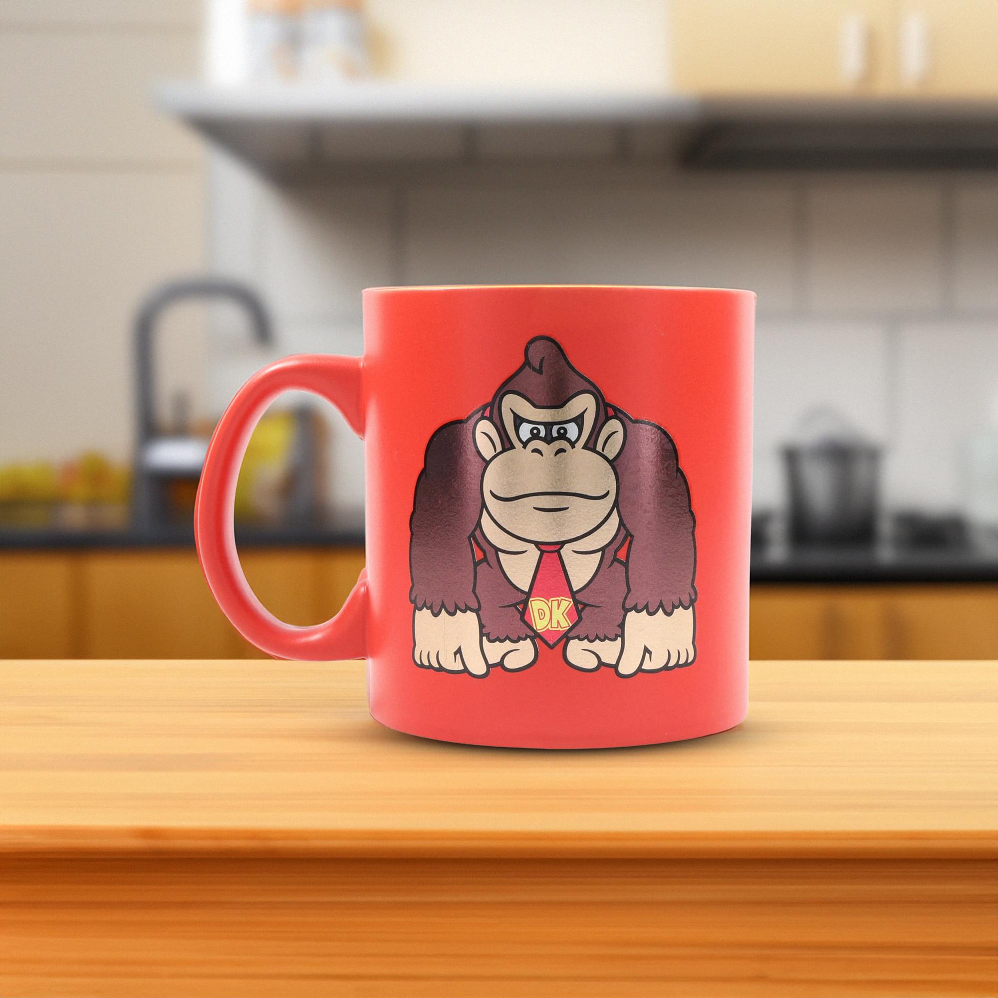 Show Your Love with Donkey Kong Foil Print 20oz Coffee Mug