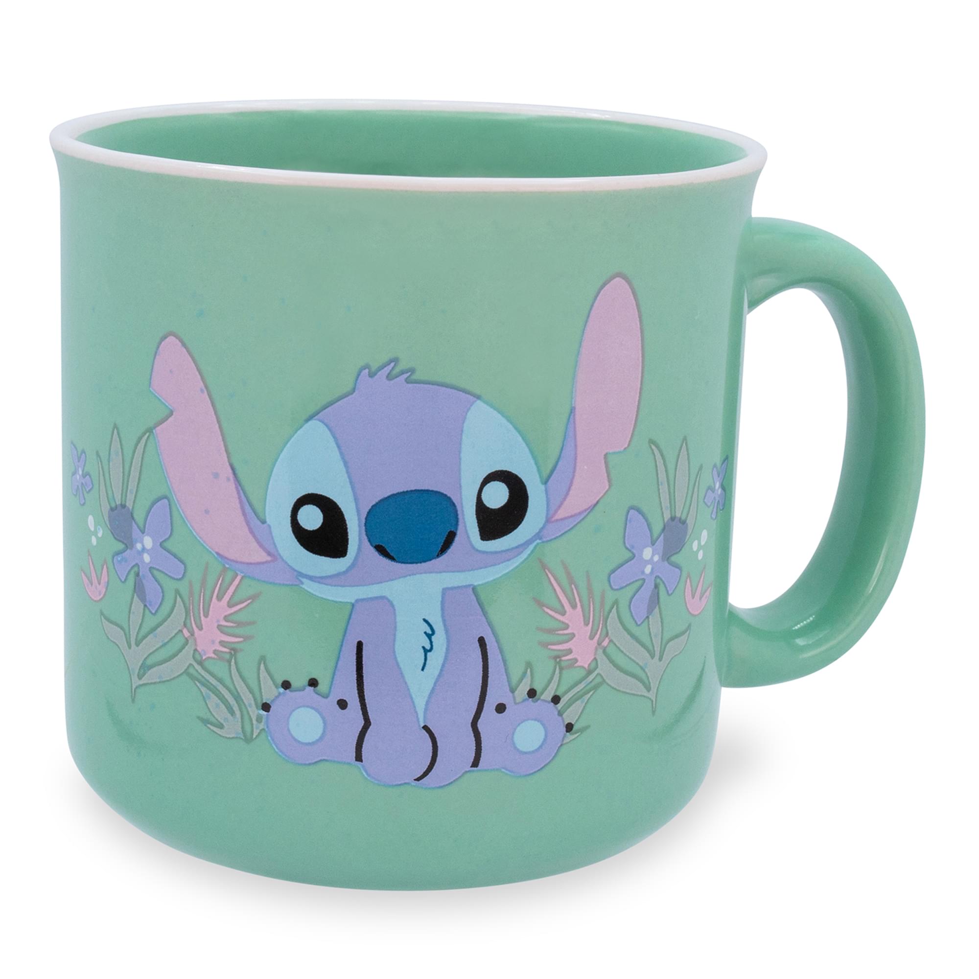 Disney Lilo & Stitch Ohana Means Family 20 - Ounce Ceramic Camper Mug - A Magical Sip