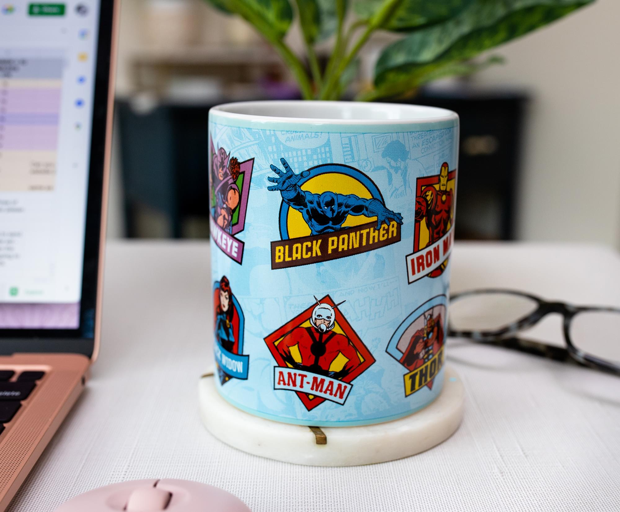 Epic Marvel Comics Character Badges 14 - Ounce Ceramic Mug