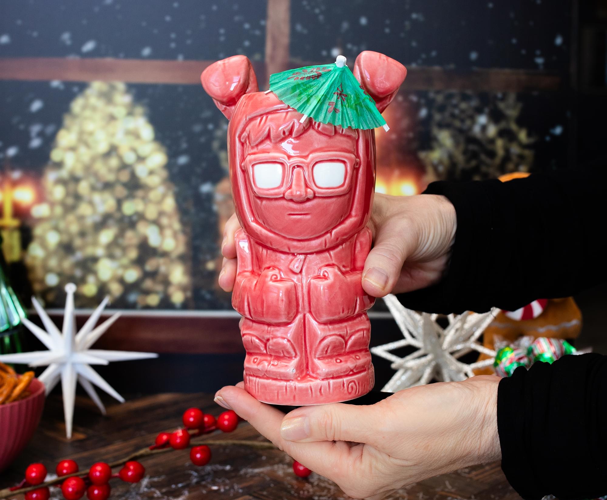 Geeki Tikis A Christmas Story Ralphie in Bunny Suit 16 - Ounce Ceramic Mug