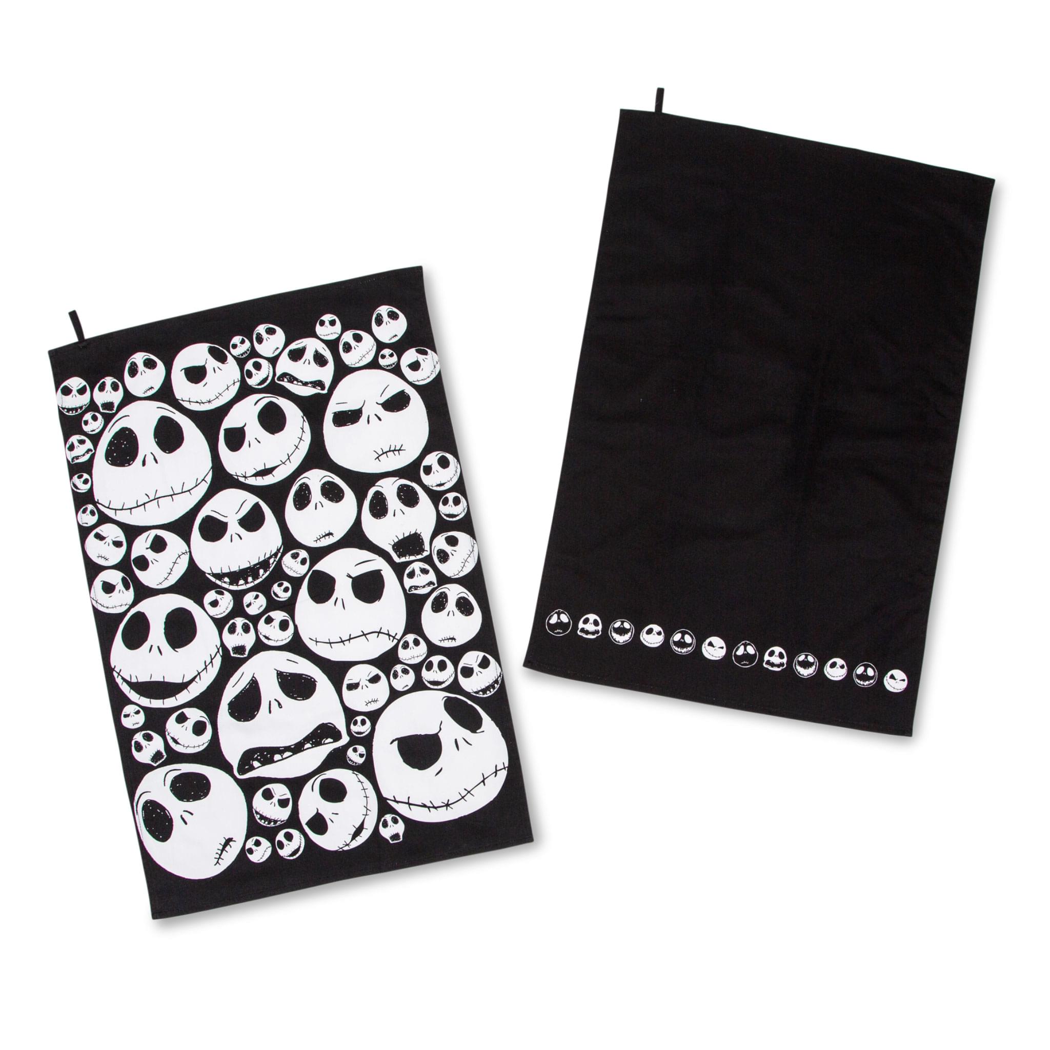 Disney Jack Skellington Faces Kitchen Towel Set - The Nightmare Before Christmas