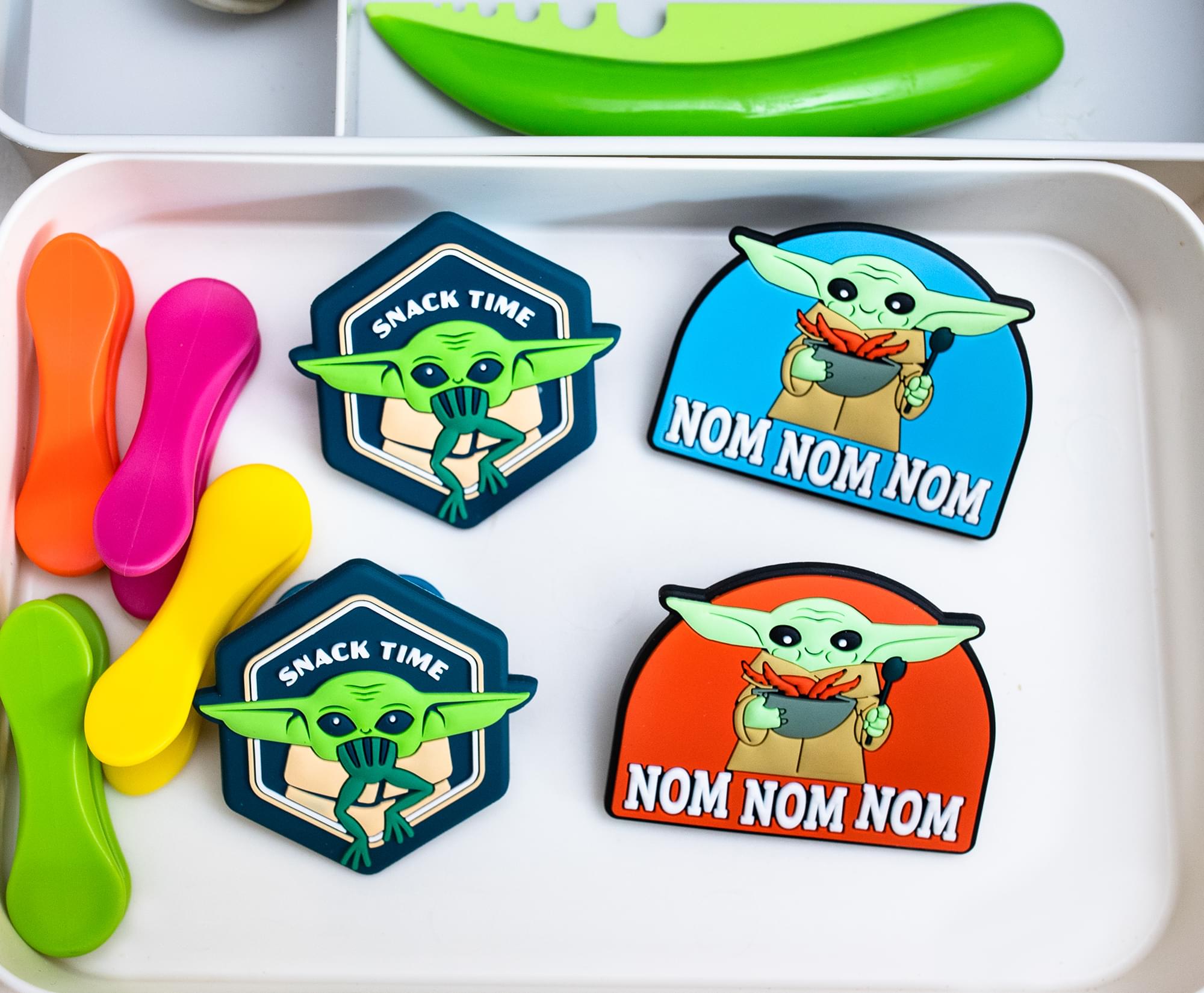 Star Wars: The Mandalorian Grogu Magnetic Chip Clips - 2-Pack