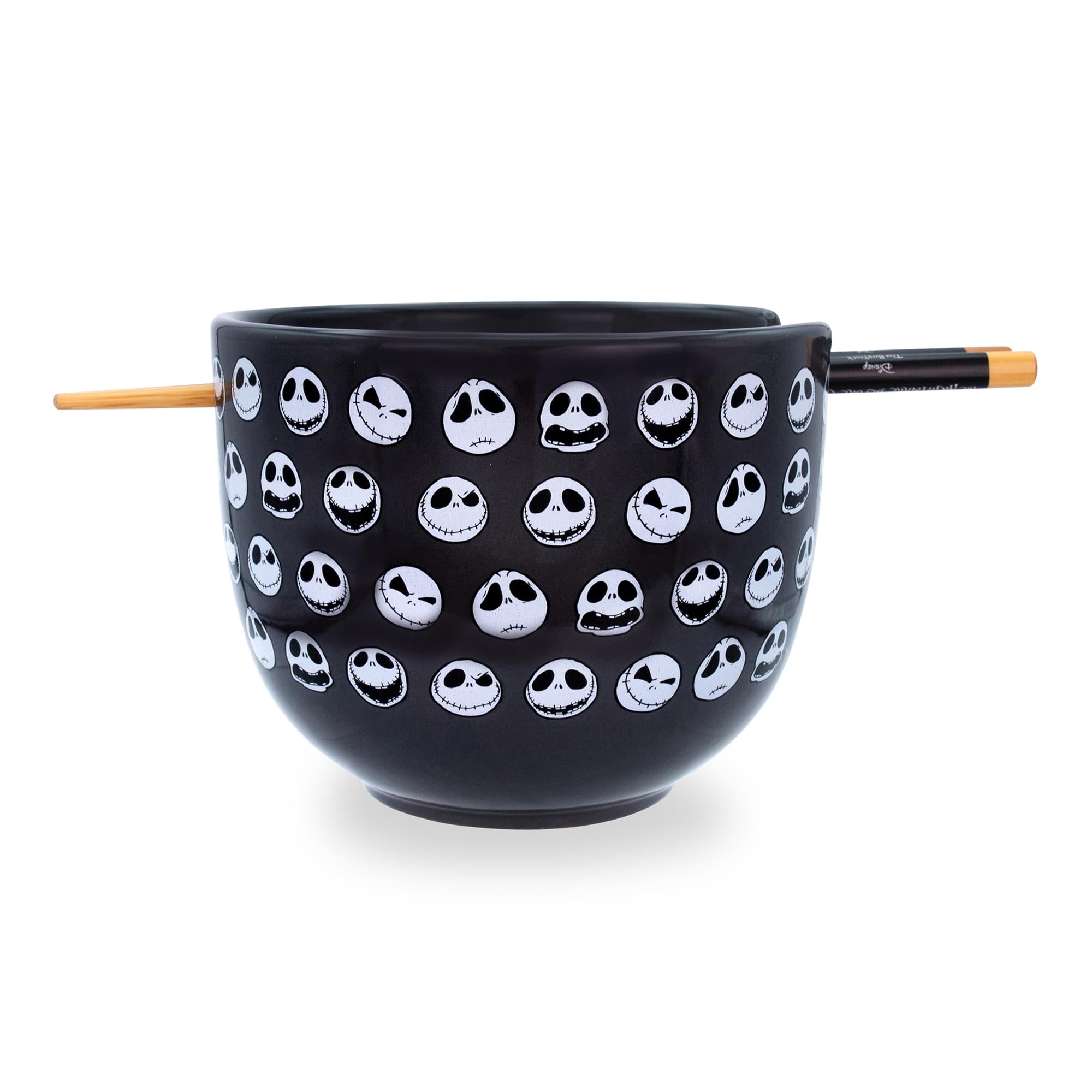Disney's The Nightmare Before Christmas Jack 20 - Ounce Ramen Bowl with Chopsticks
