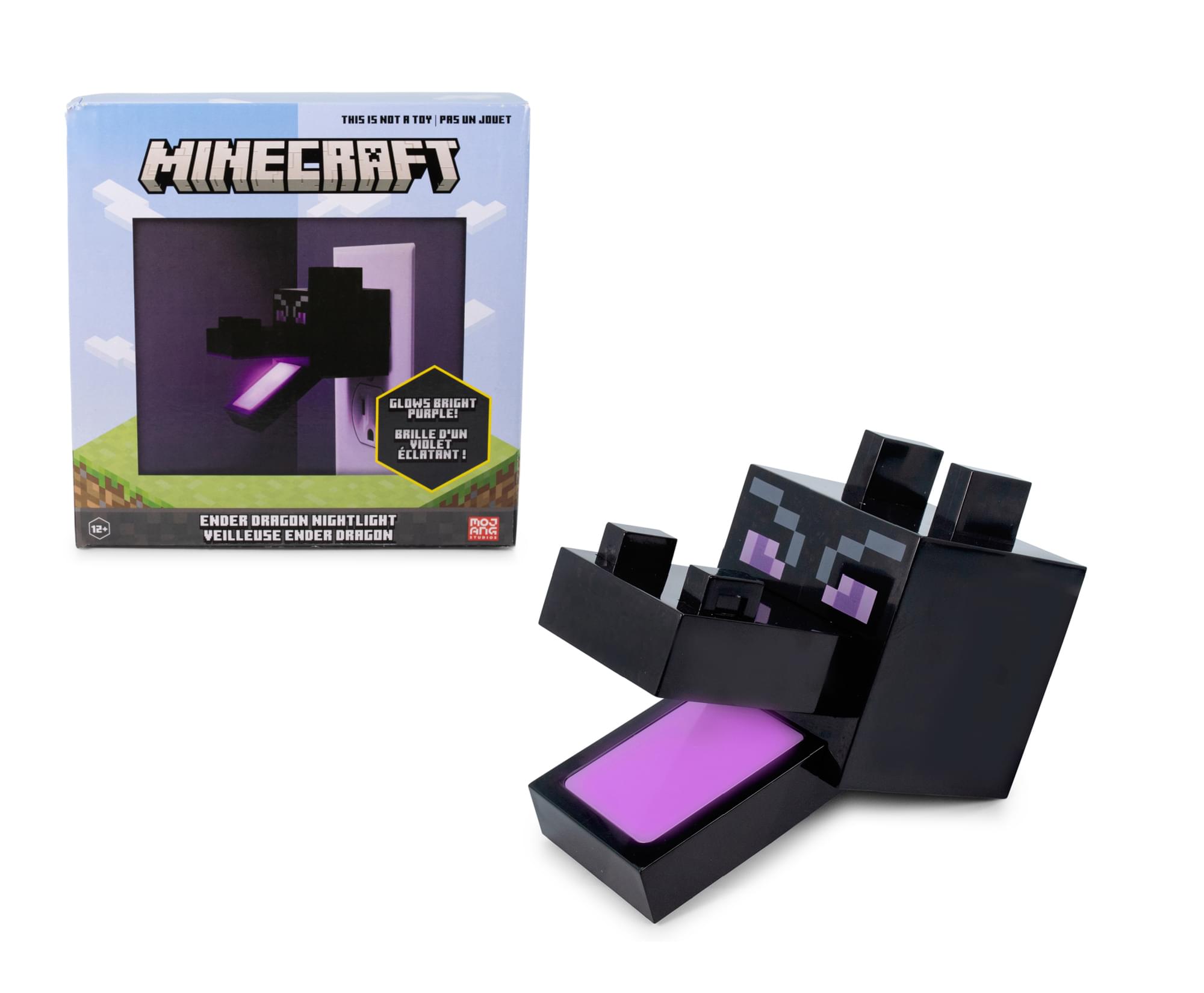 Minecraft Purple Ender Dragon Nightlight: Light Up Your World