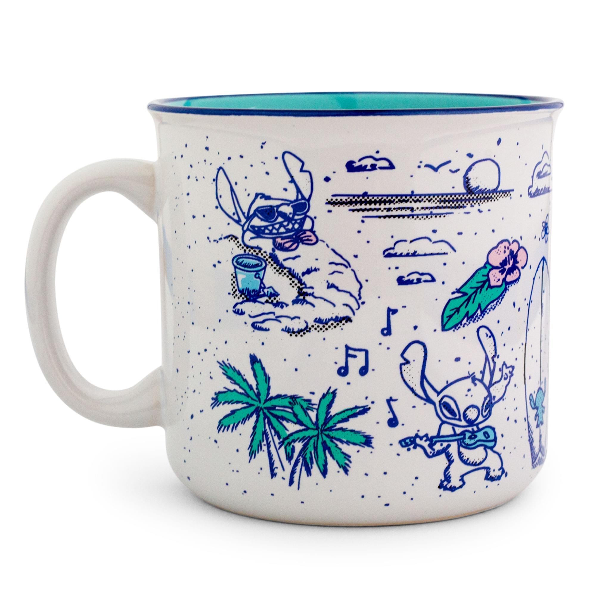 Disney Lilo & Stitch Hawaiian Adventure Camper Mug - 20 Oz