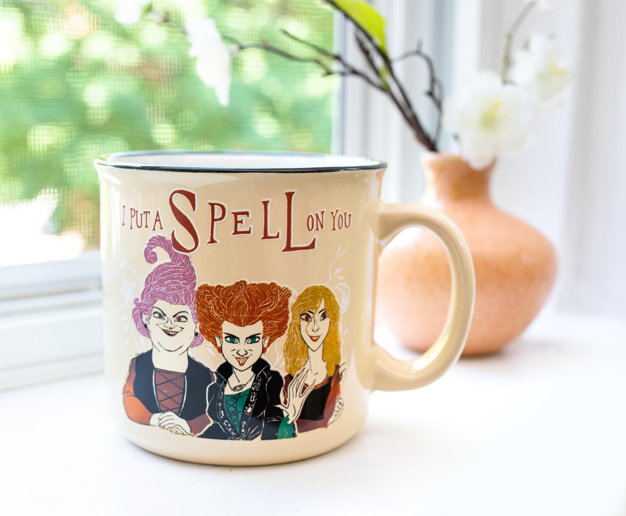 Disney Hocus Pocus Ceramic Camper Mug - 20 Ounces of Spooky Fun