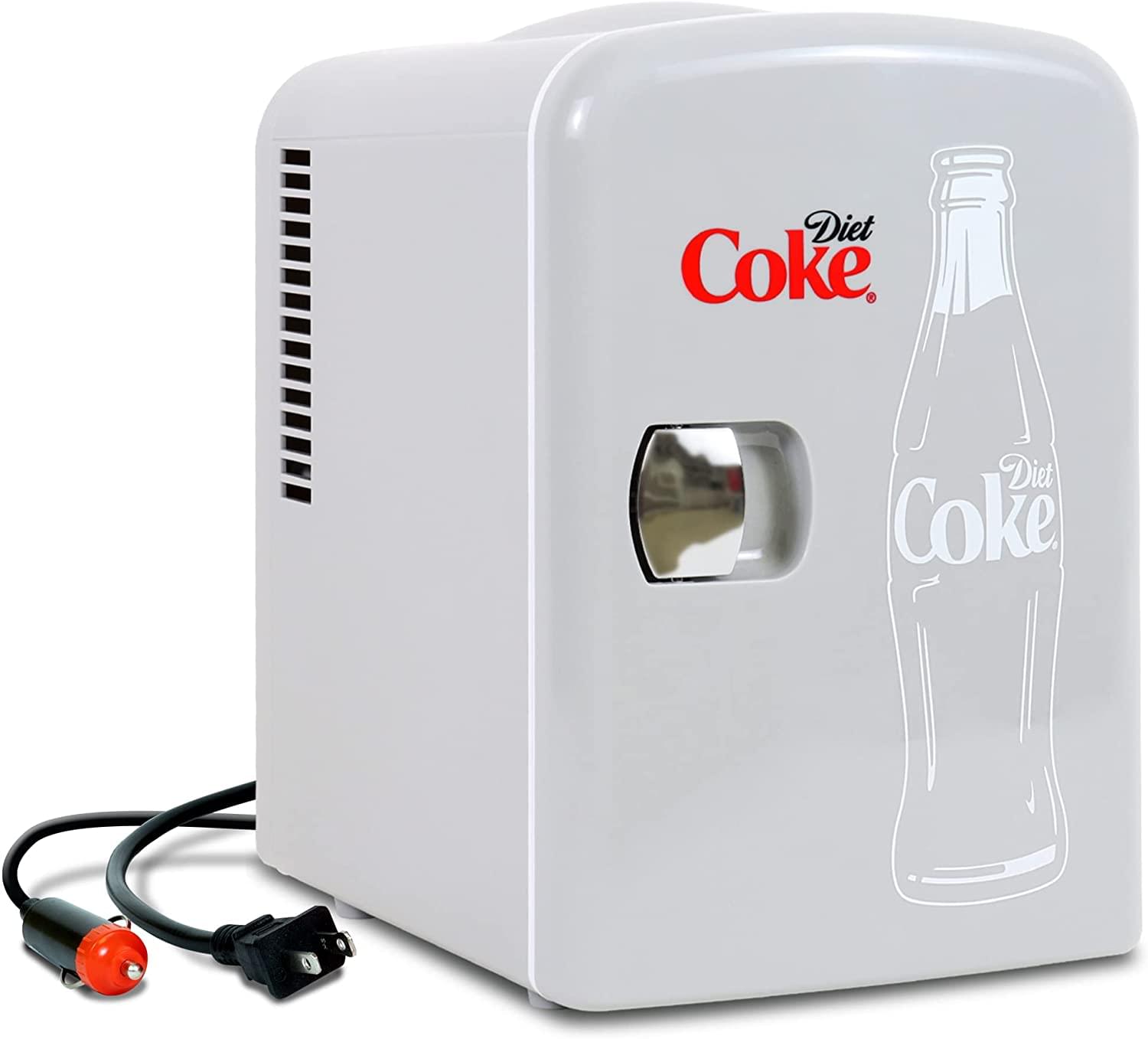 Diet Coke 4L Compact Personal Travel Fridge: Your Ultimate Cooling and Warming Companion