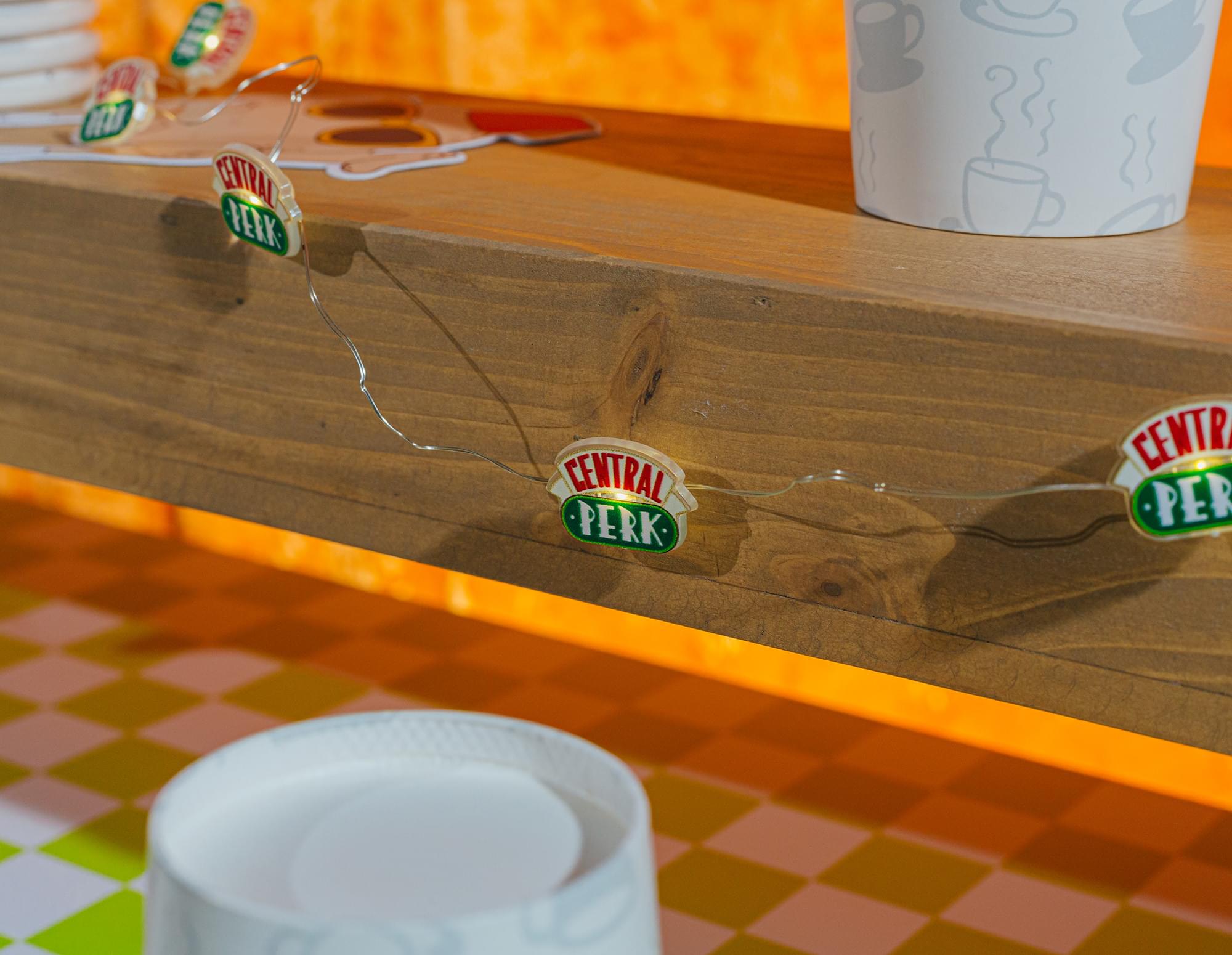 Friends Central Perk 7-Foot Indoor String Lights - Light Up Your Friends Fan Paradise