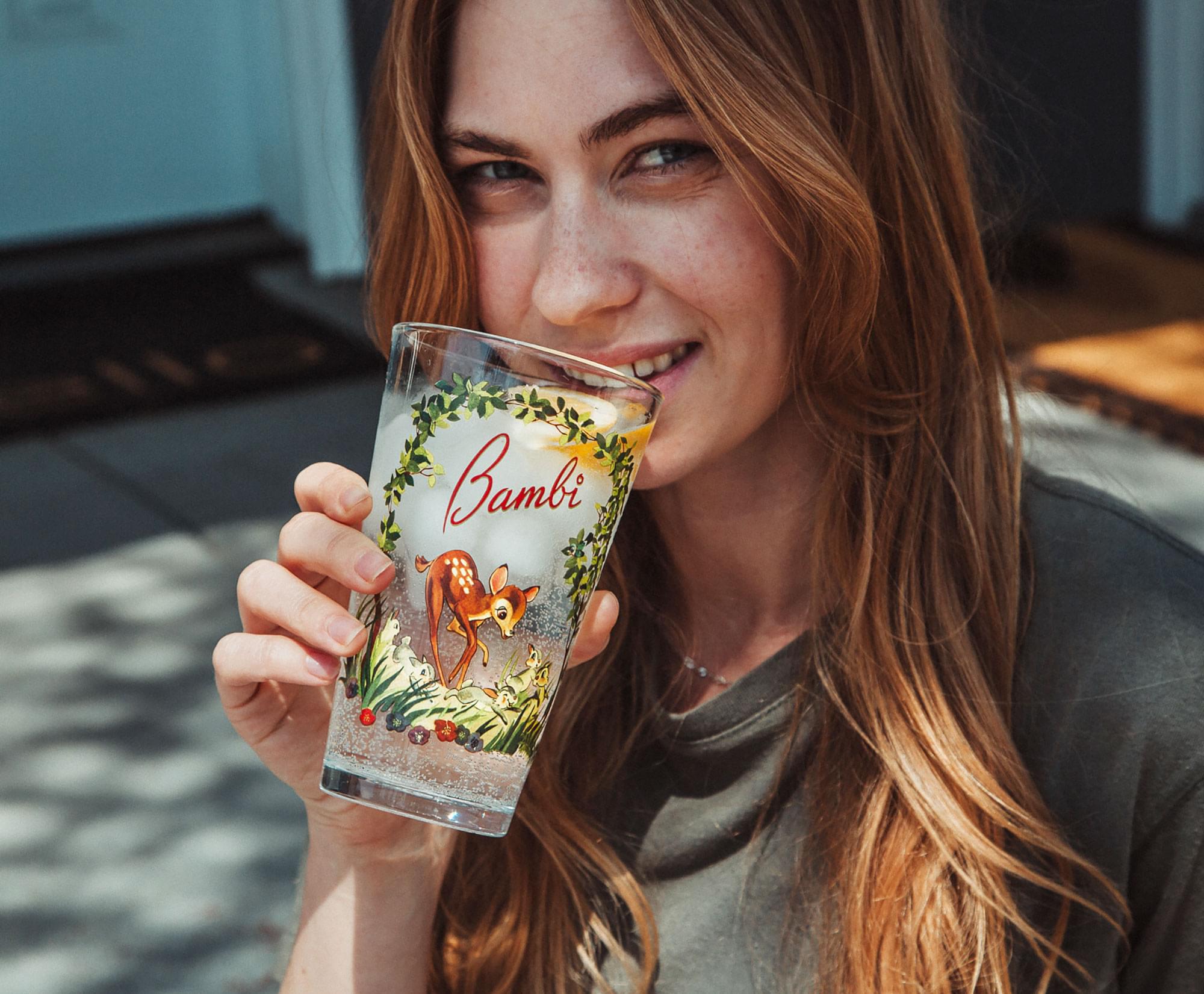 Enchanting Disney Bambi Storybook Pint Glass - 16 Oz