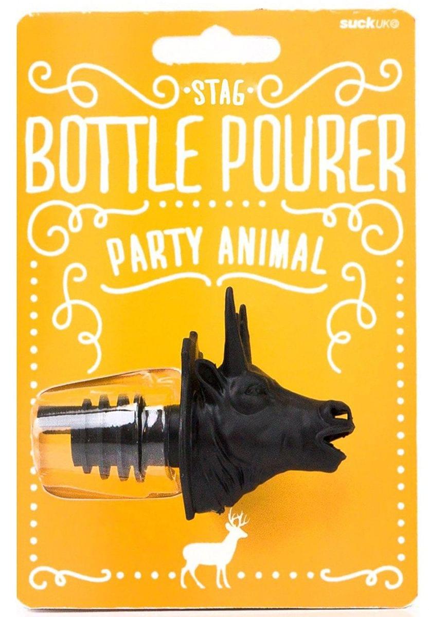 Charming Animal Bottle Pourers - Stag Edition