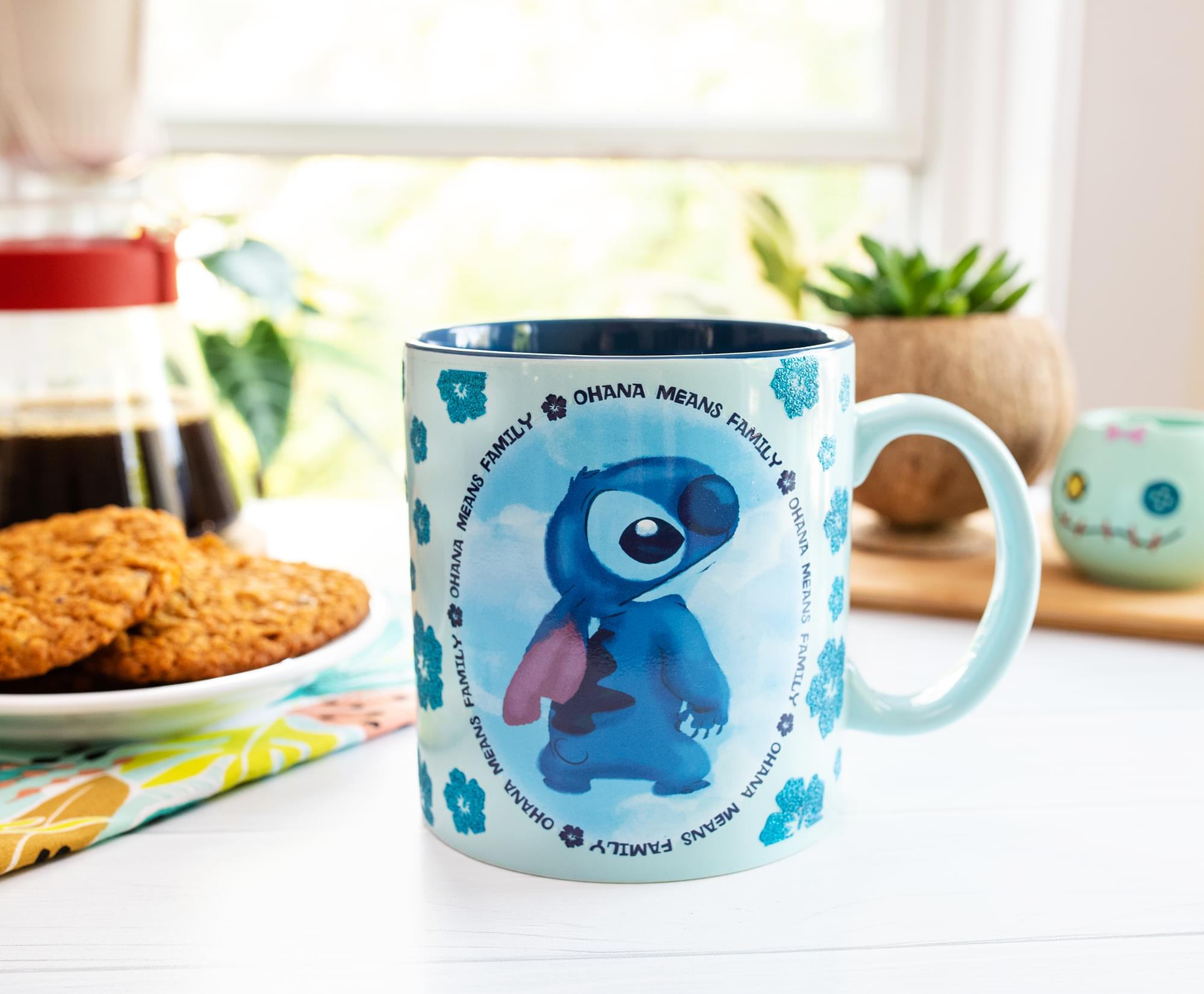 Disney Lilo & Stitch Ohana Means Family 20-Ounce Ceramic Mug