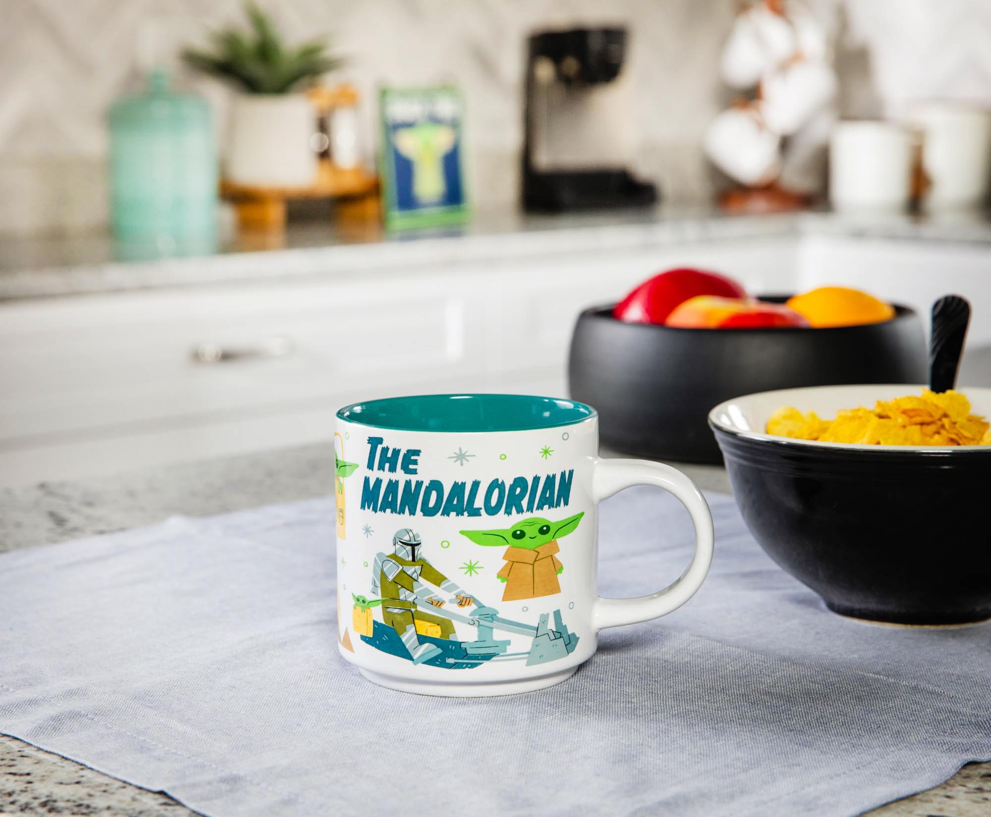 The Mandalorian Grogu Ceramic Mug - 13 Oz