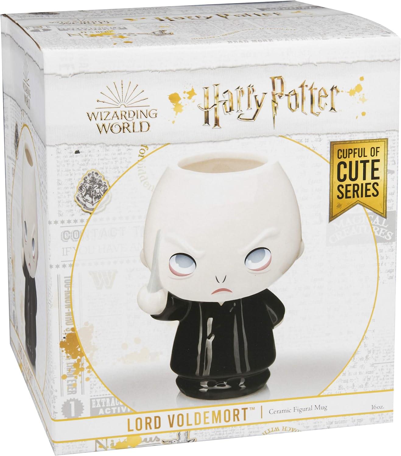 Adorable Harry Potter 16oz Ceramic Mug with Voldemort