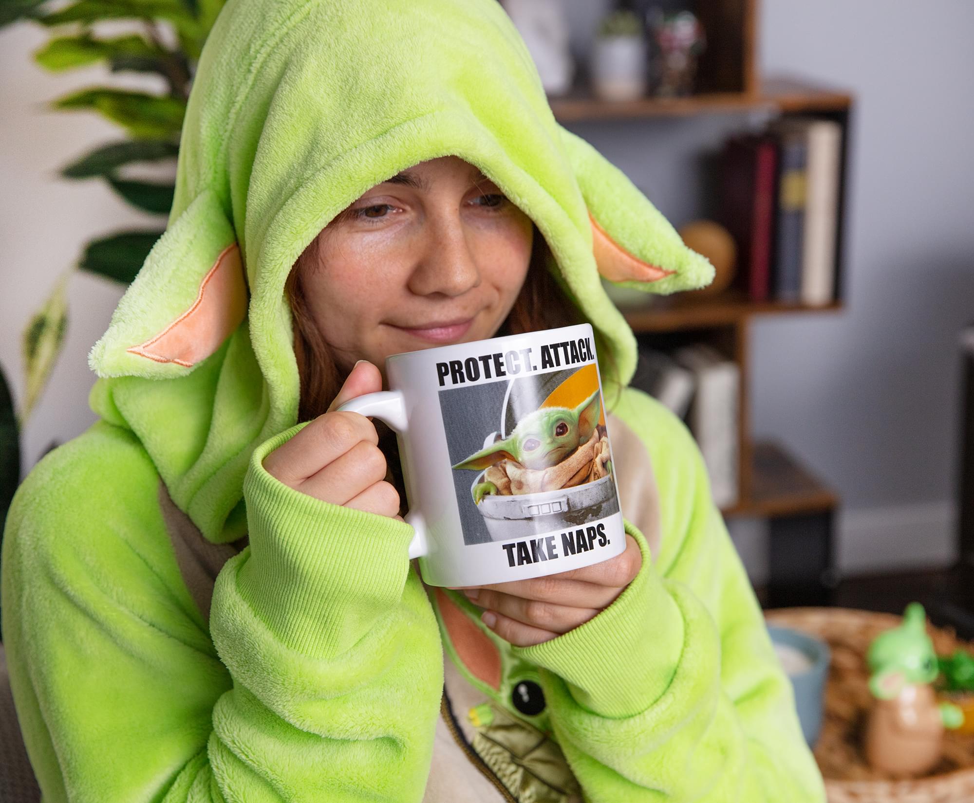 The Mandalorian Grogu-Inspired Ceramic Mug - 20 Ounce