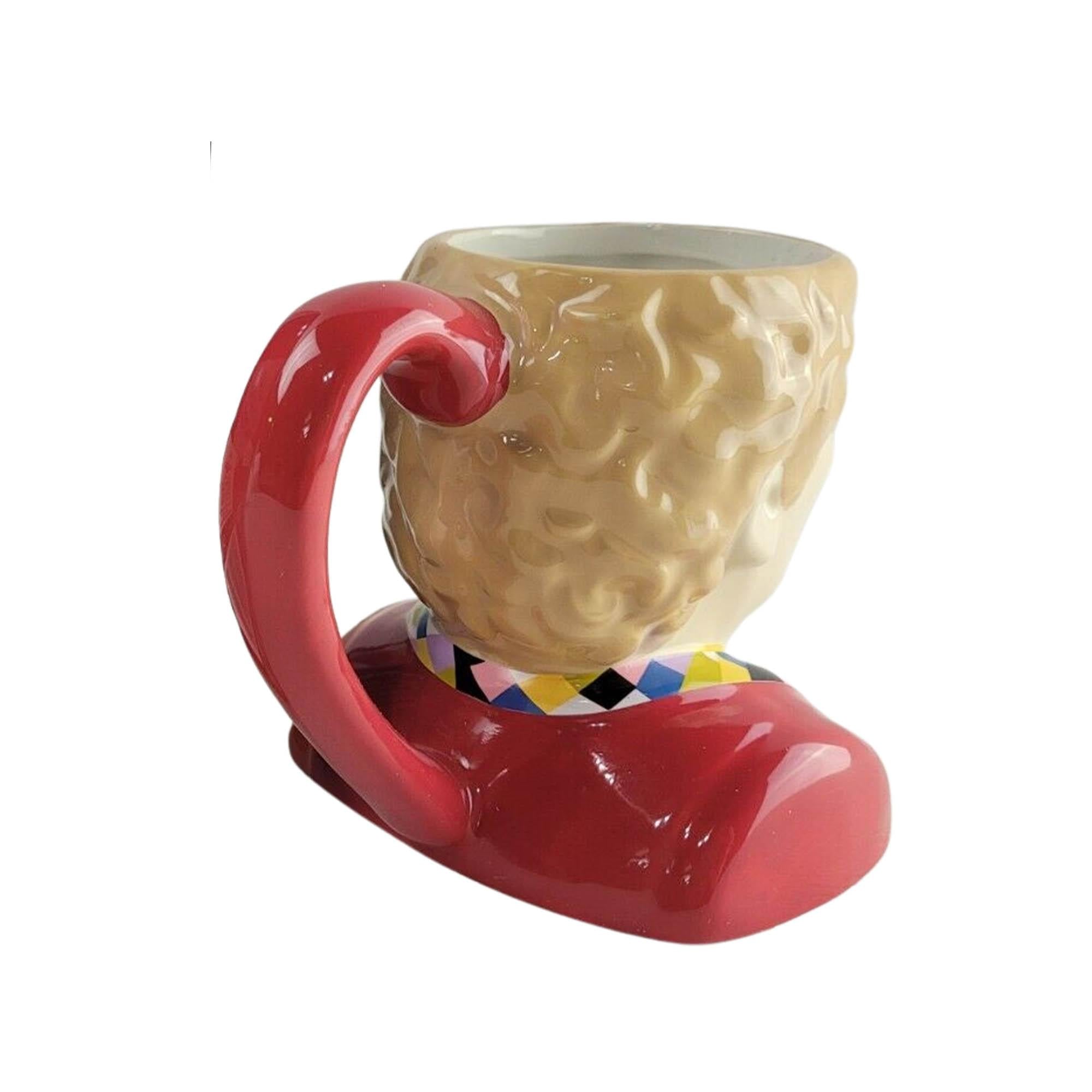 Time-Traveling Delight: Doctor Who 6th Doctor Colin Baker Ceramic 3D Toby Jug Mug