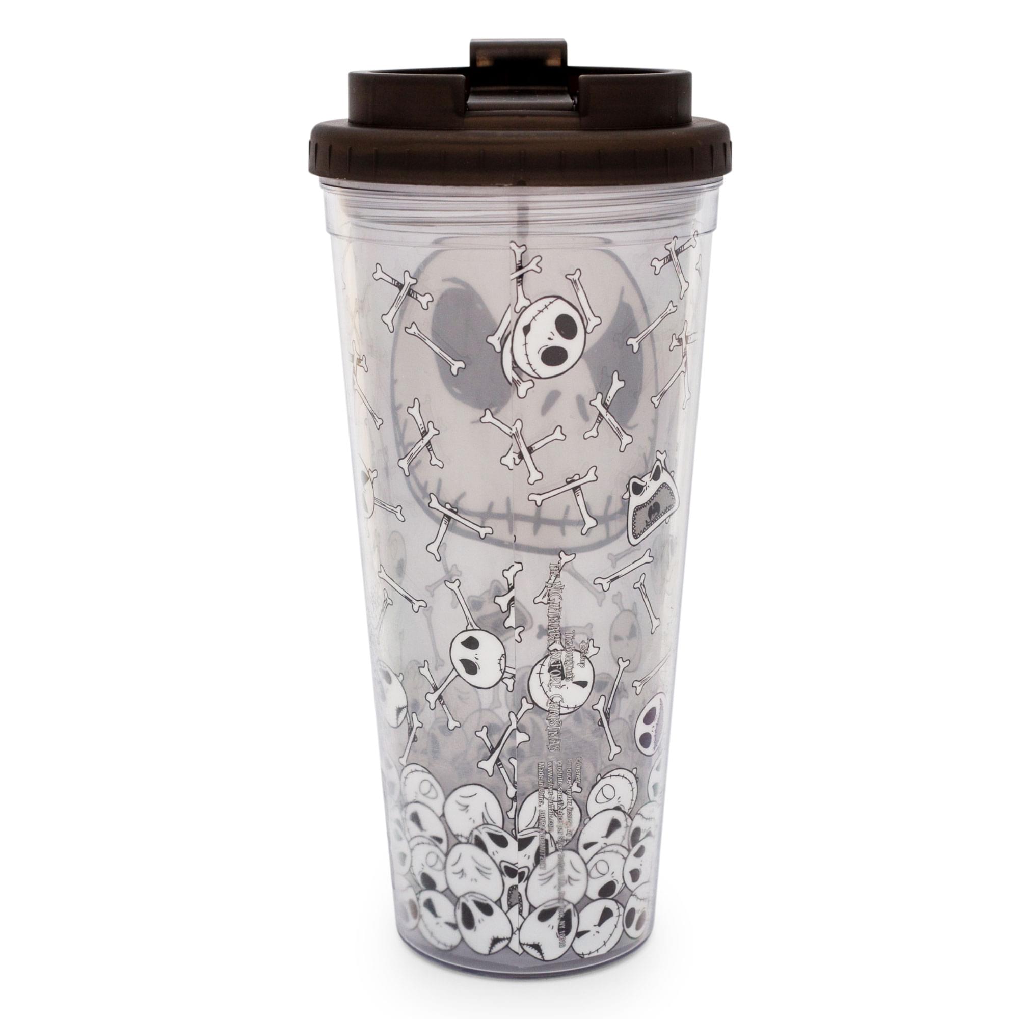 Disney The Nightmare Before Christmas Jack Skellington's Spooky Travel Tumbler