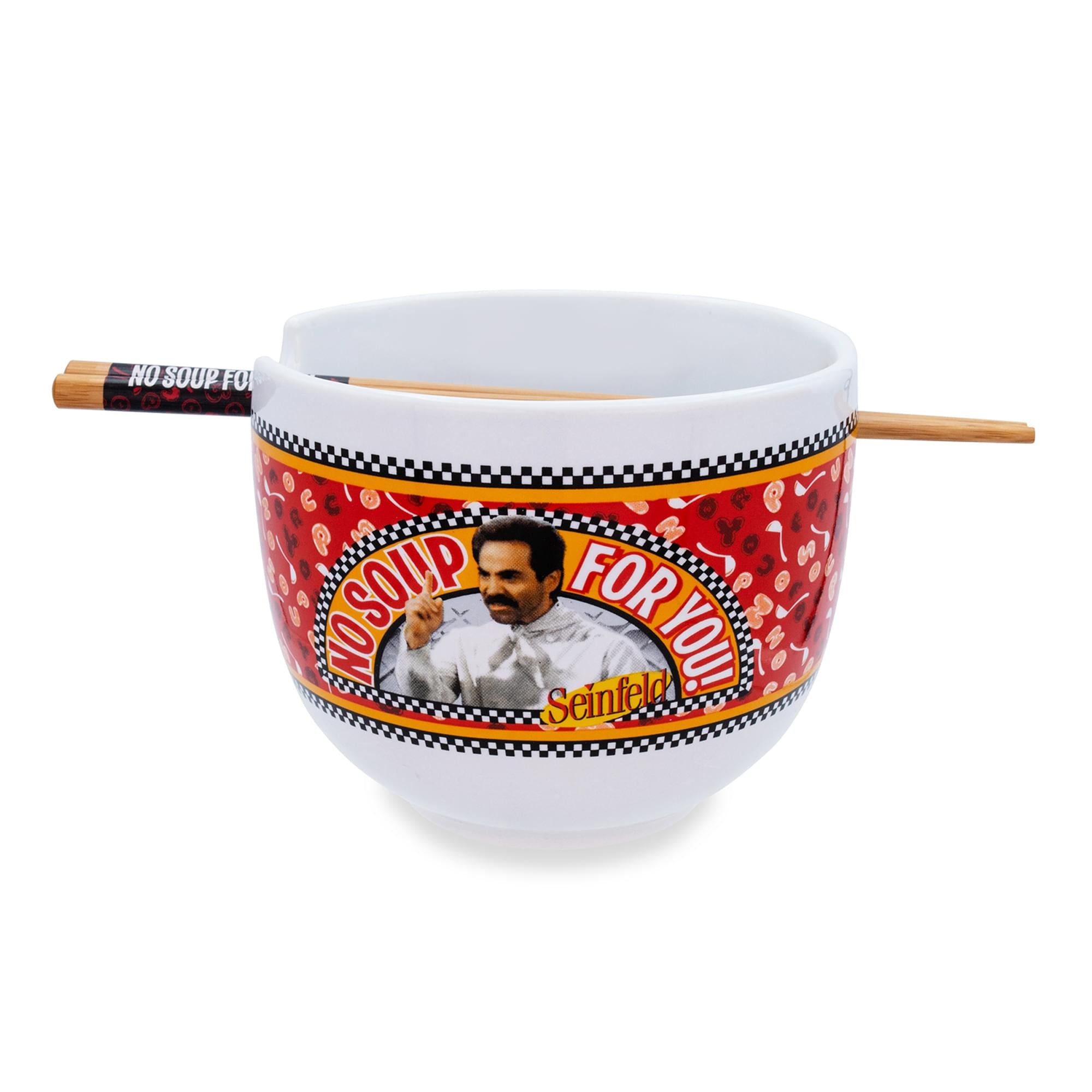 Seinfeld 'No Soup For You!' 20-Ounce Ramen Bowl & Chopstick Set