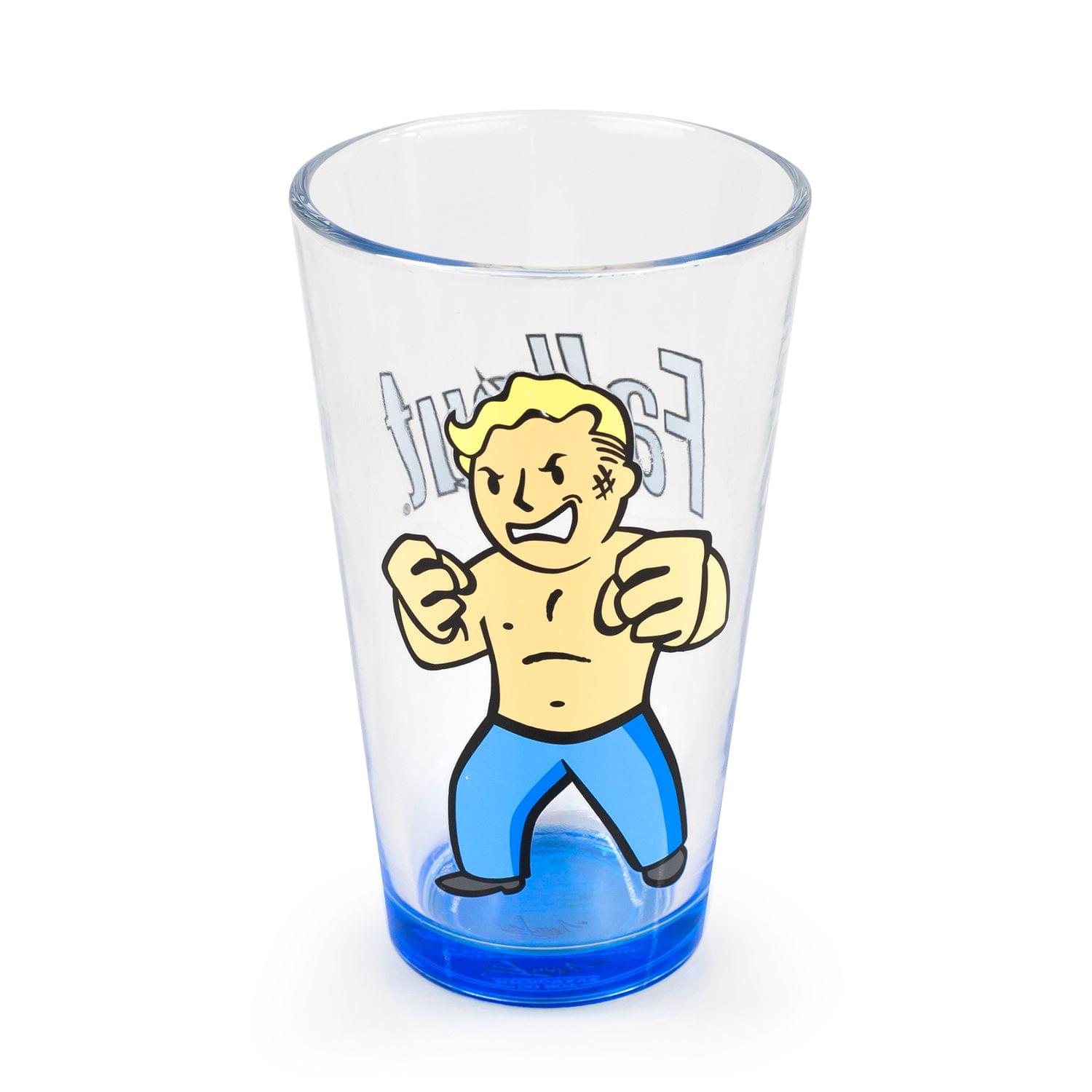 Fallout Vault Boy 16 Ounce Pint Glass - The Ultimate Xbox One Gift