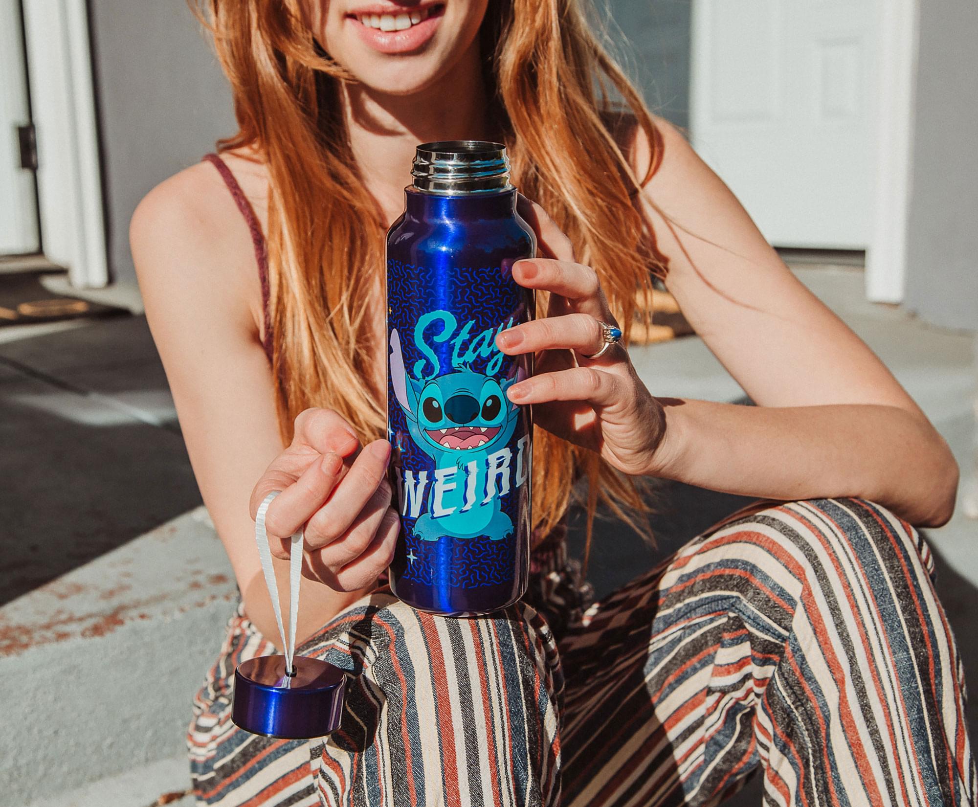 Disney Lilo & Stitch Stay Weird 27-Ounce Stainless Steel Water Bottle