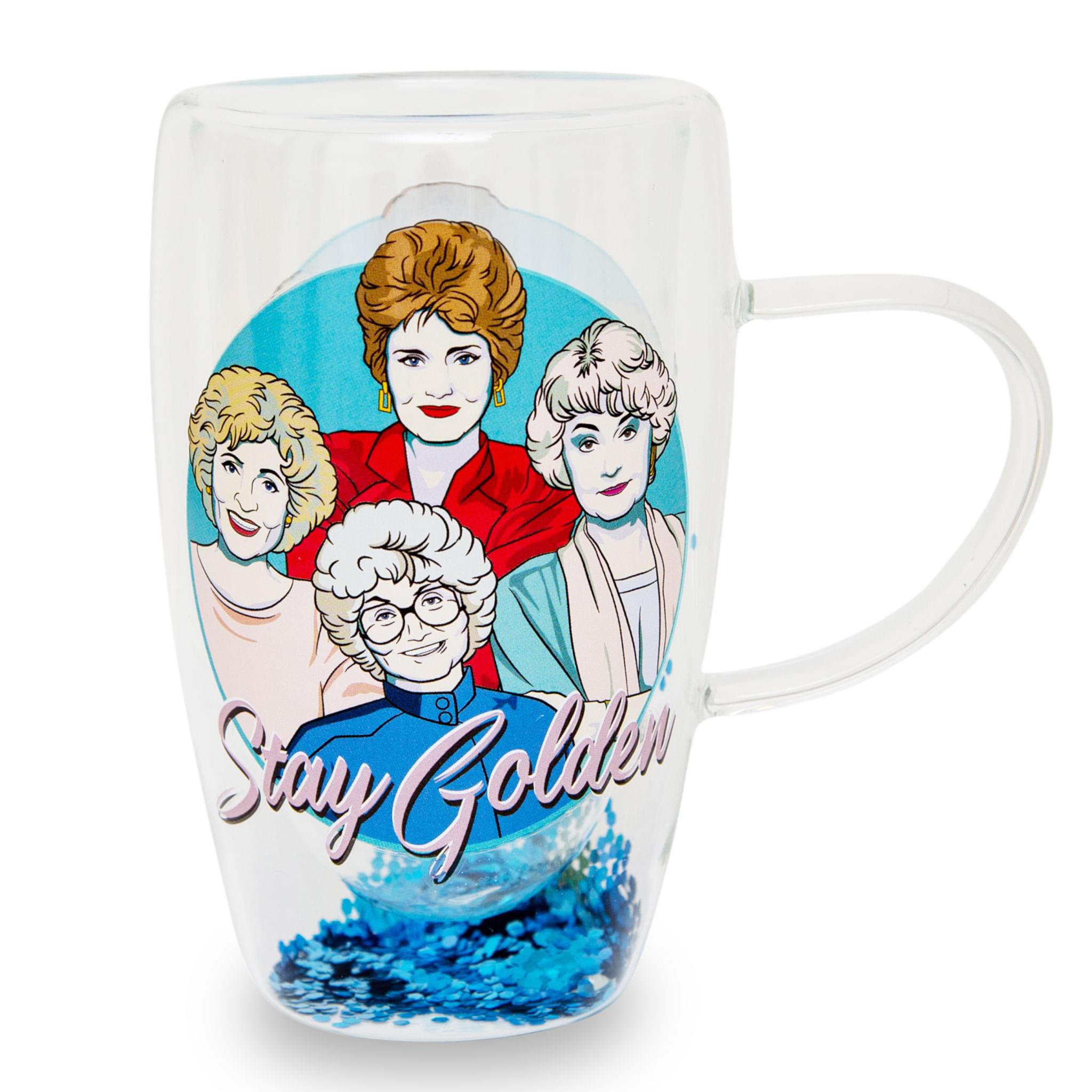 Golden Girls Exclusive 15 - Ounce Double - Walled Glass Mug