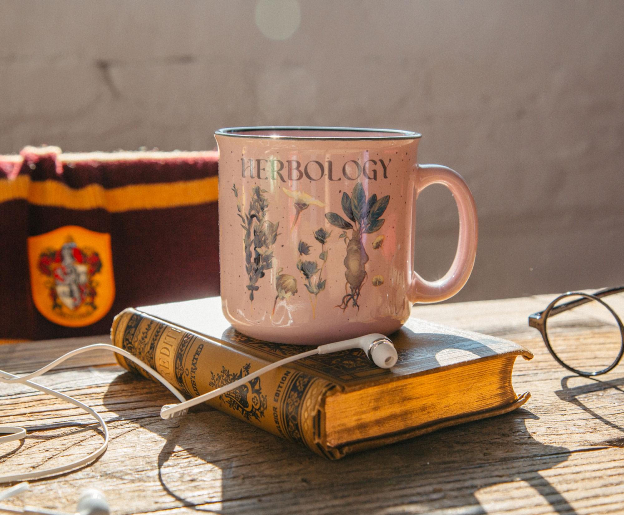Enchanting Harry Potter Herbology Ceramic Camper Mug - 20 Oz Delight