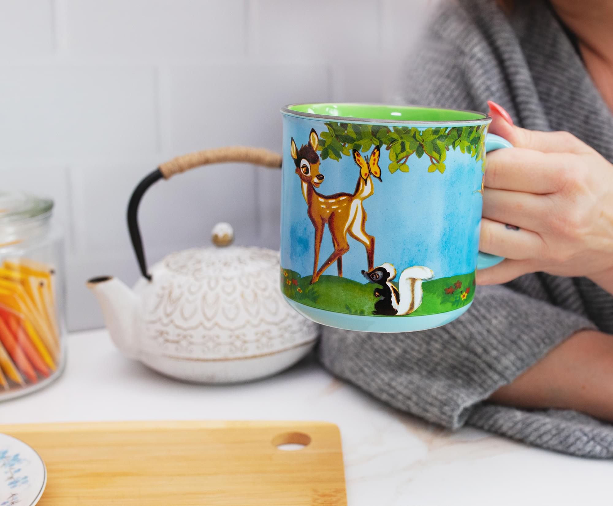 Disney Bambi Ceramic Camper Mug - 20 Ounce Delight