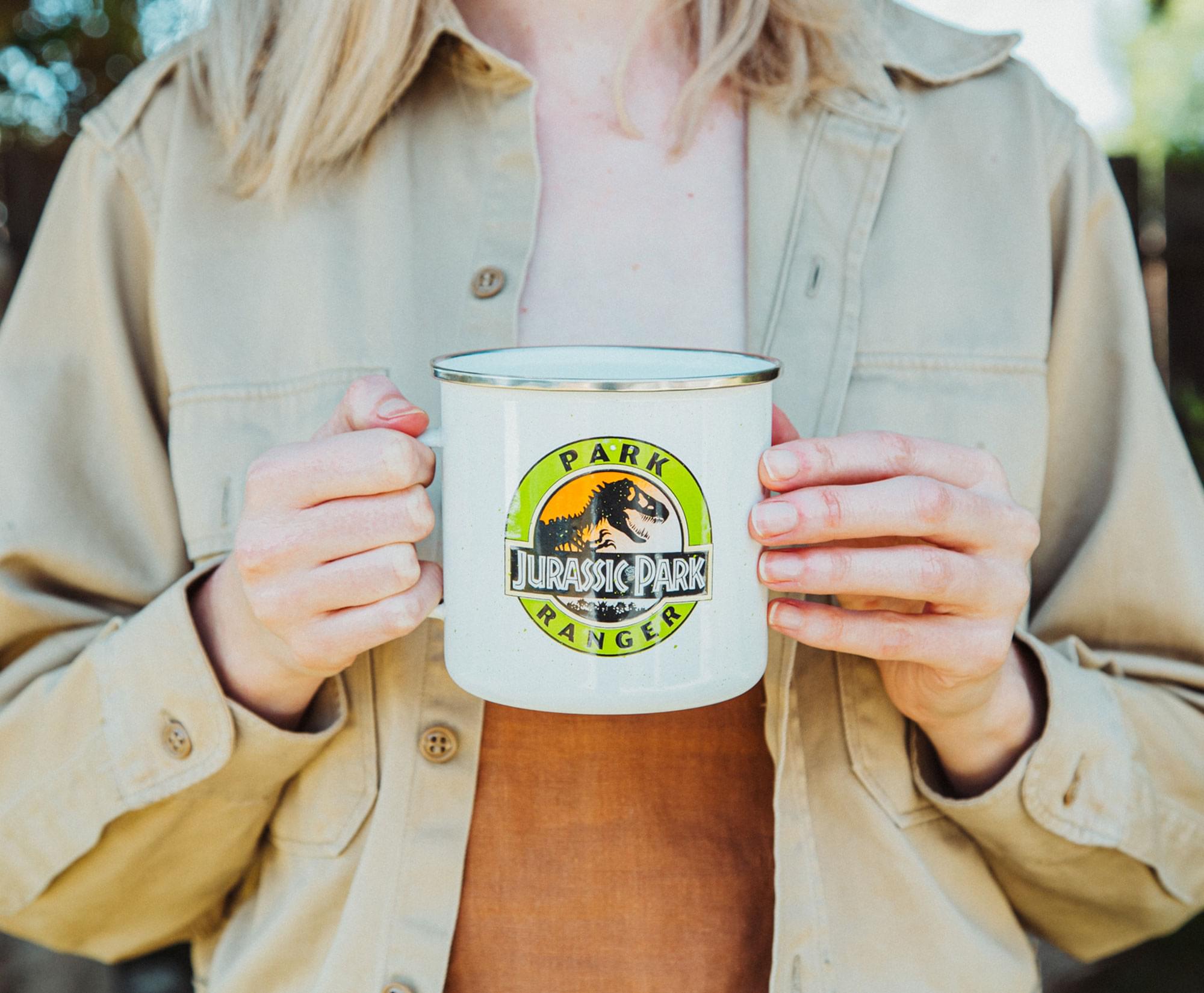 Jurassic Park Ranger-Inspired Camper Mug - 21 Ounce Capacity