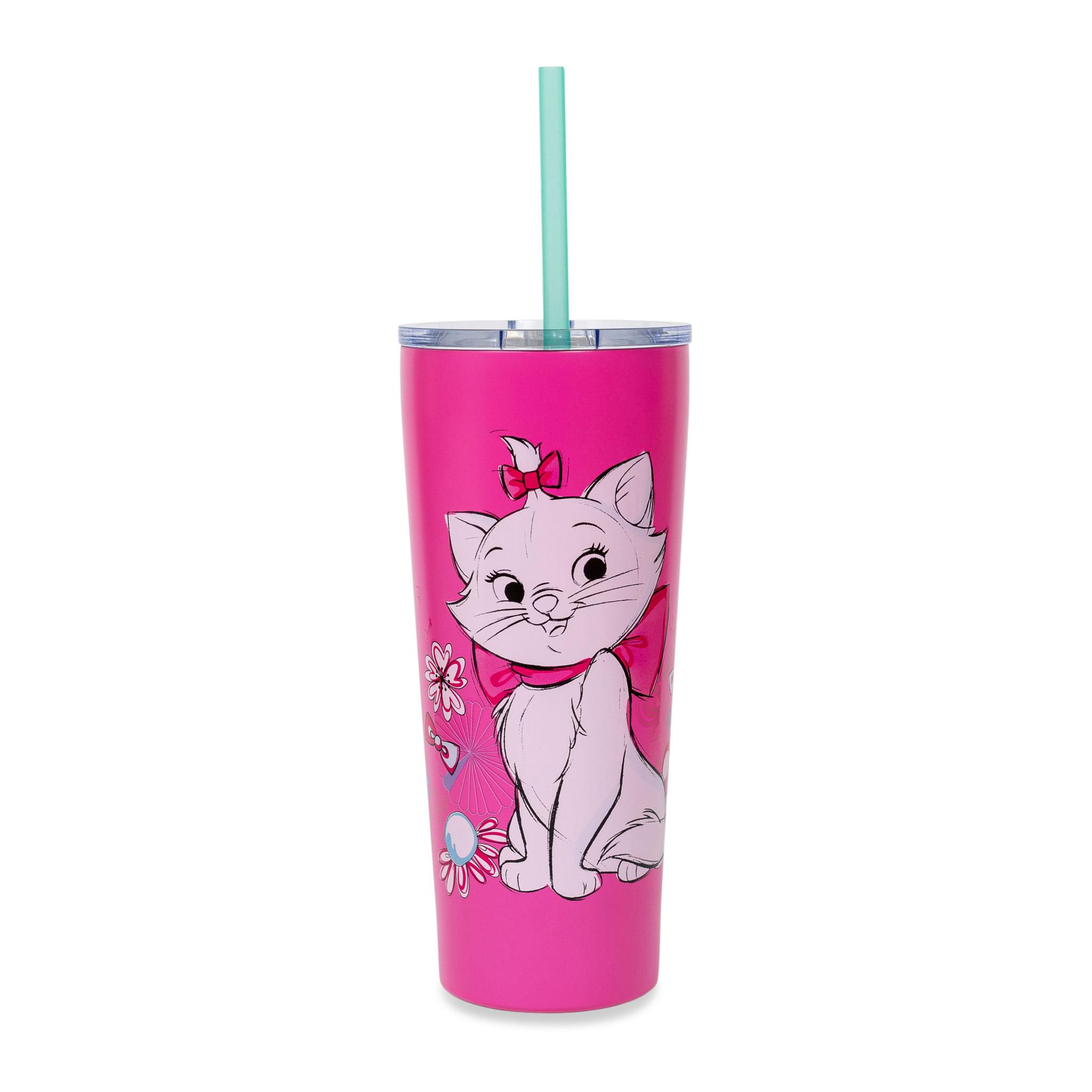 Disney's The Aristocats Marie Bonjour 22-Ounce Stainless Steel Tumbler