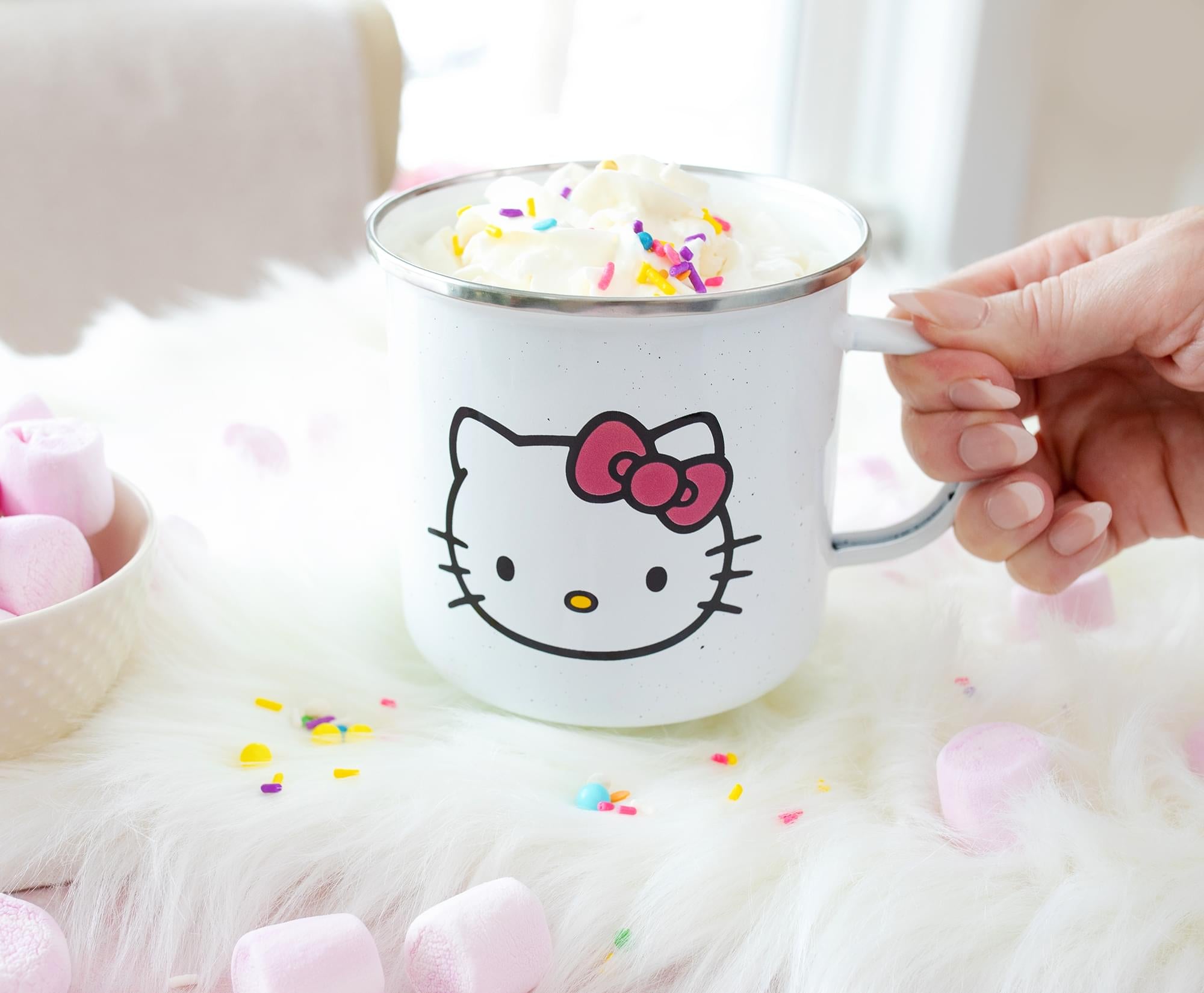 Sanrio Hello Kitty Ceramic Camper Mug - 20 Ounce Delight